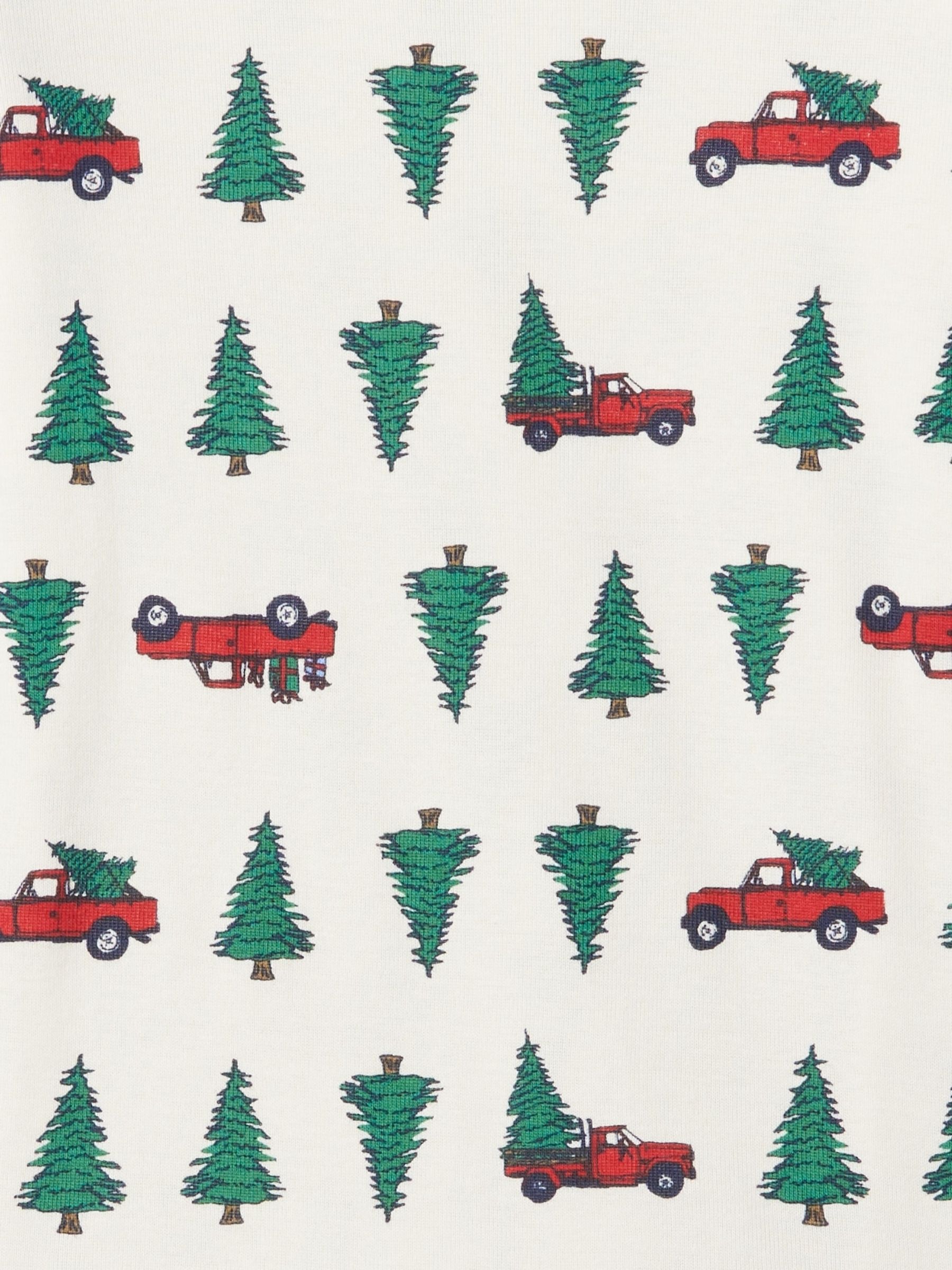 White Christmas Print Pyjamas (6mths-5yrs) - Image 3 of 3