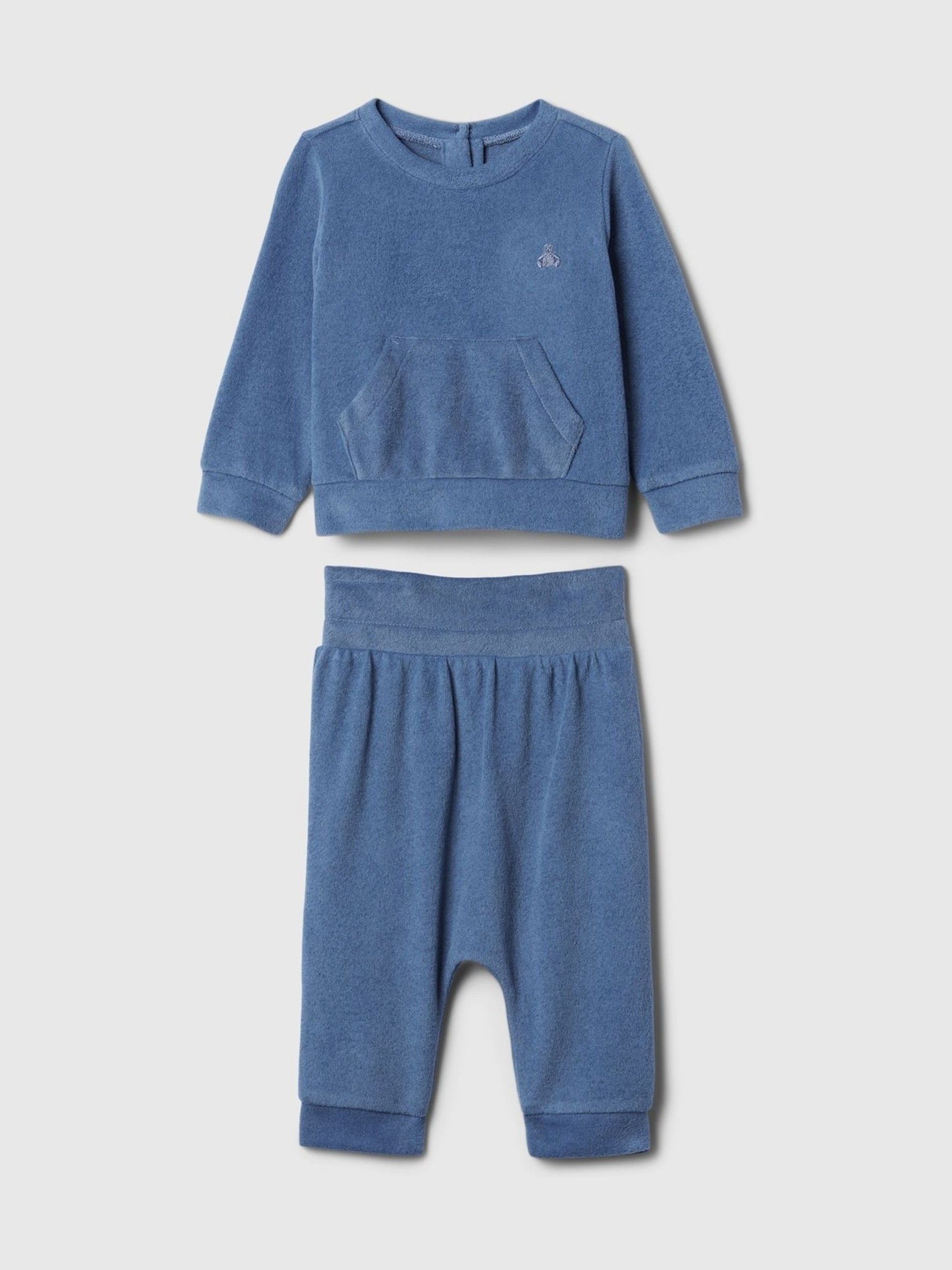 Blue Brannan Bear Soft Touch Jumper & Jogger Set (Newborn-24mths) - Image 1 of 2