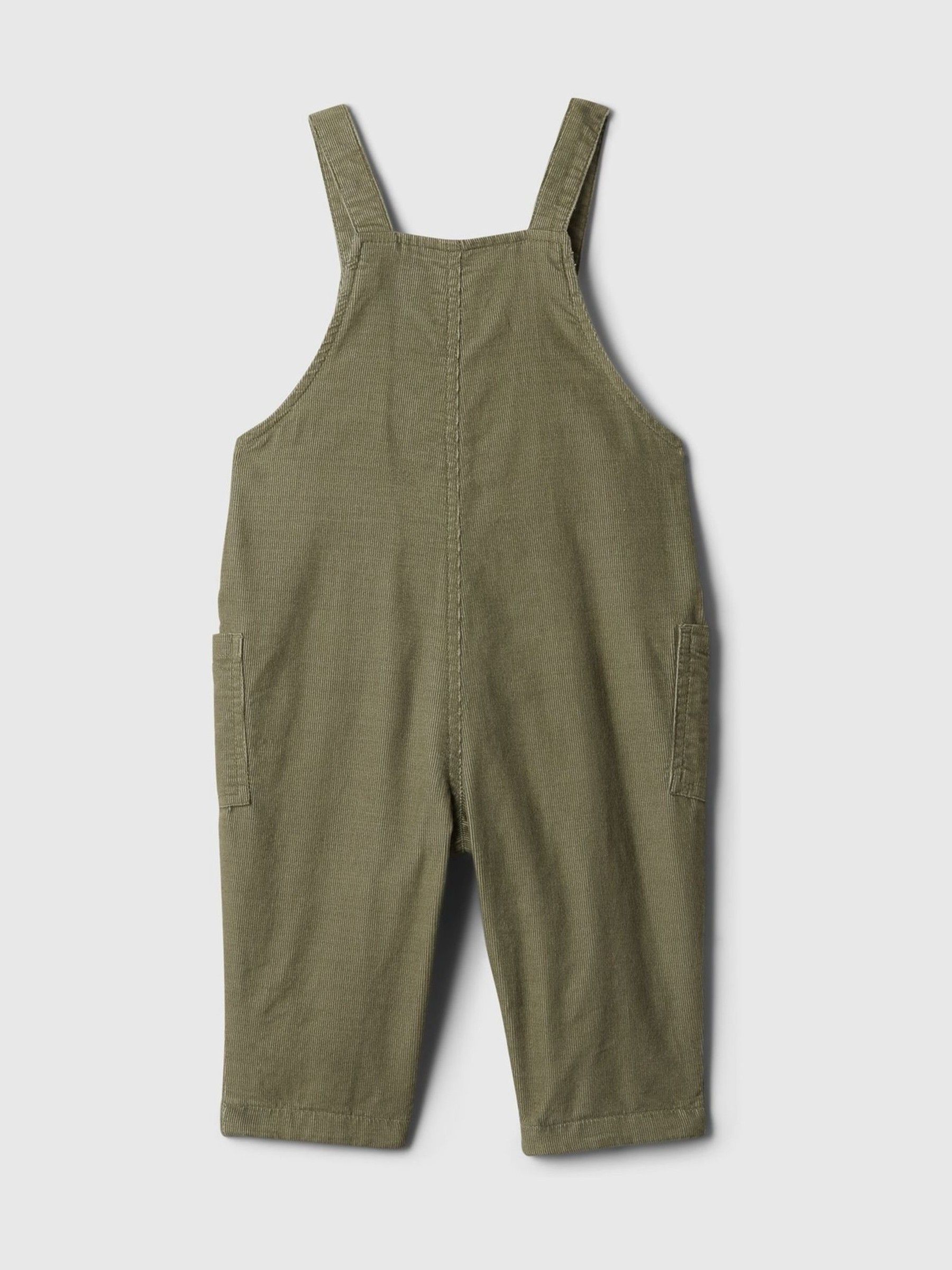 Green Corduroy Dungarees (Newborn-24mths) - Image 2 of 3