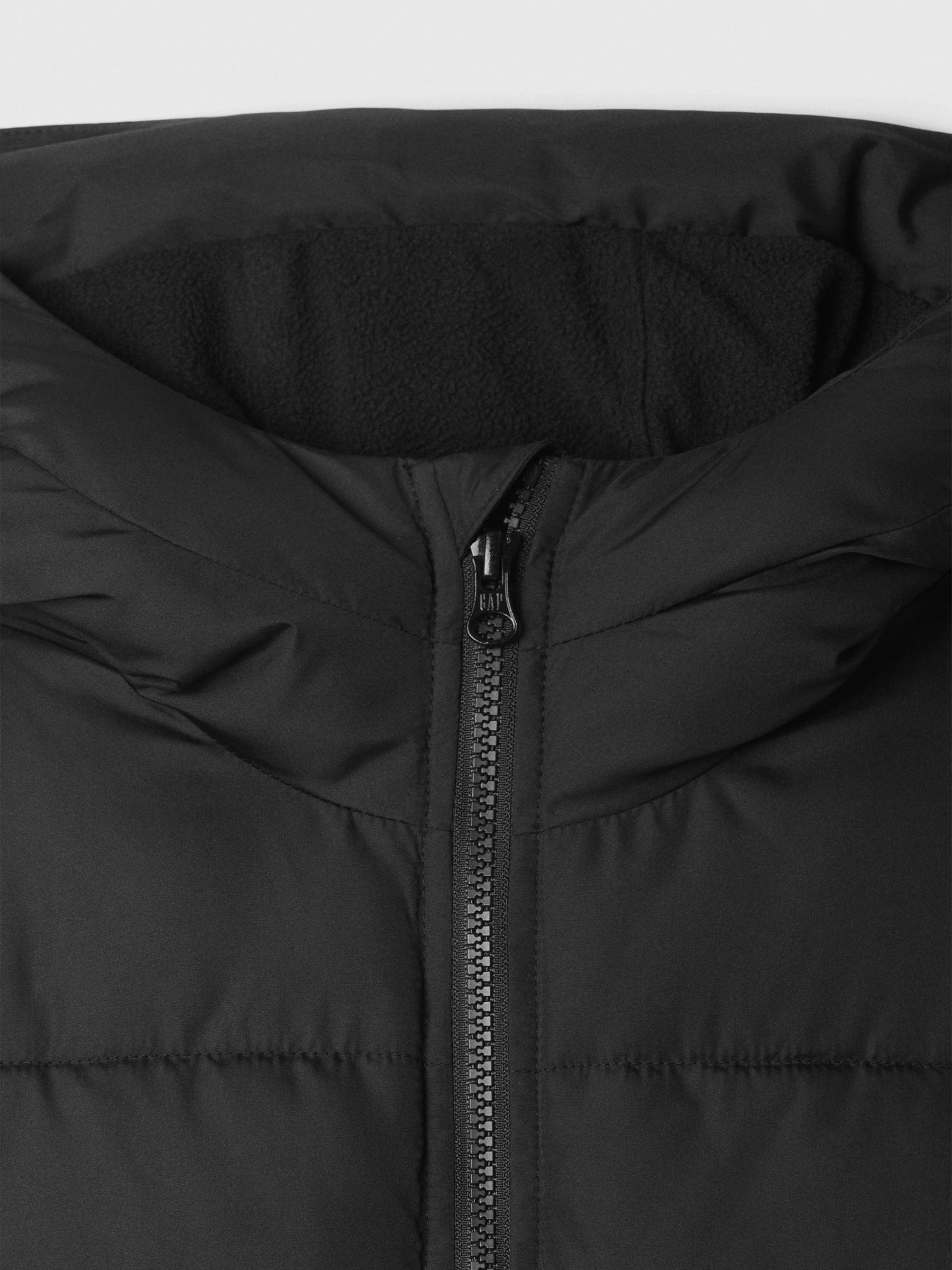 Black Warmest Puffer Jacket (4-13yrs) - Image 3 of 3