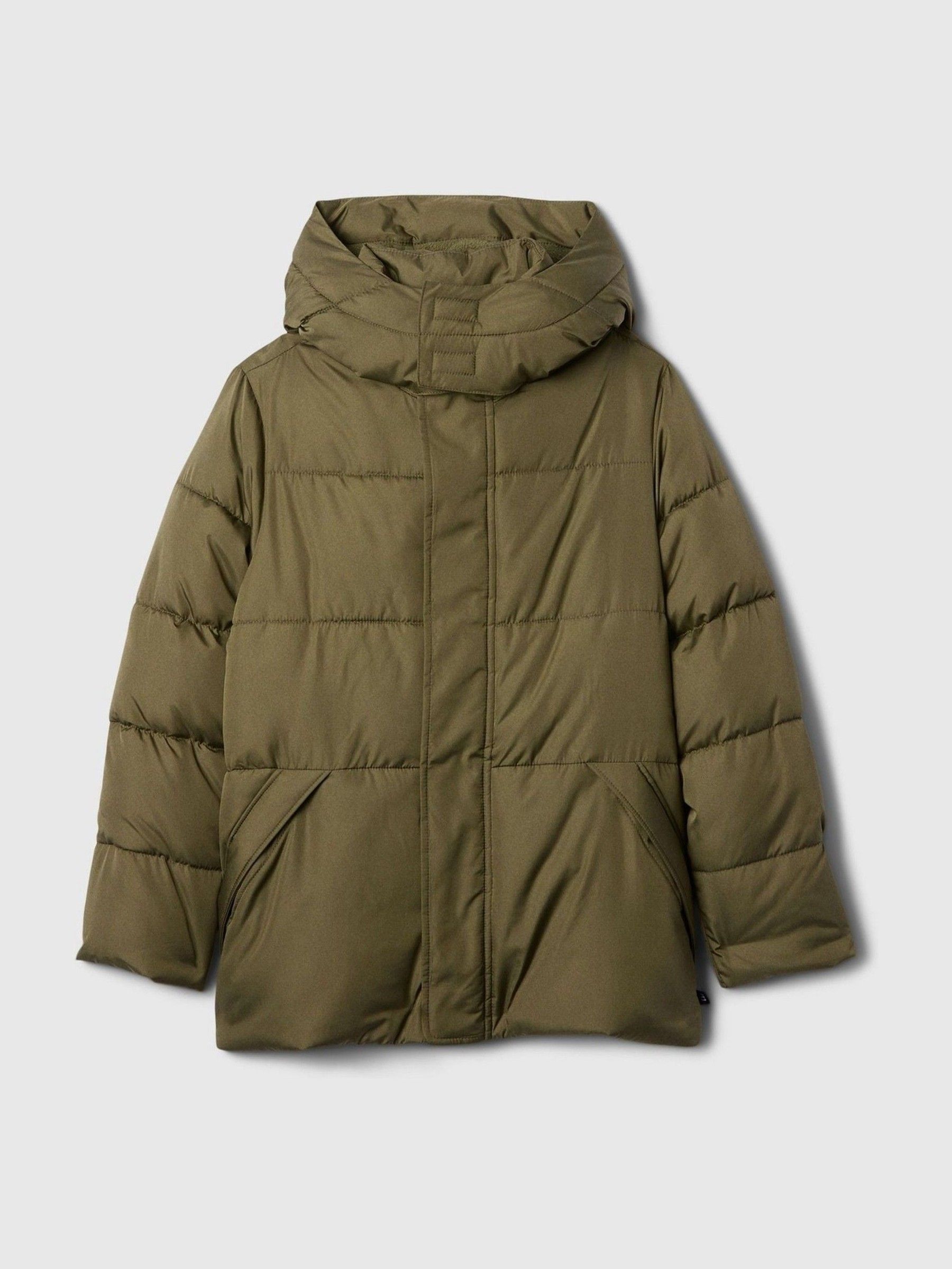 Green Puffer Coat (4-13yrs) - Image 1 of 1