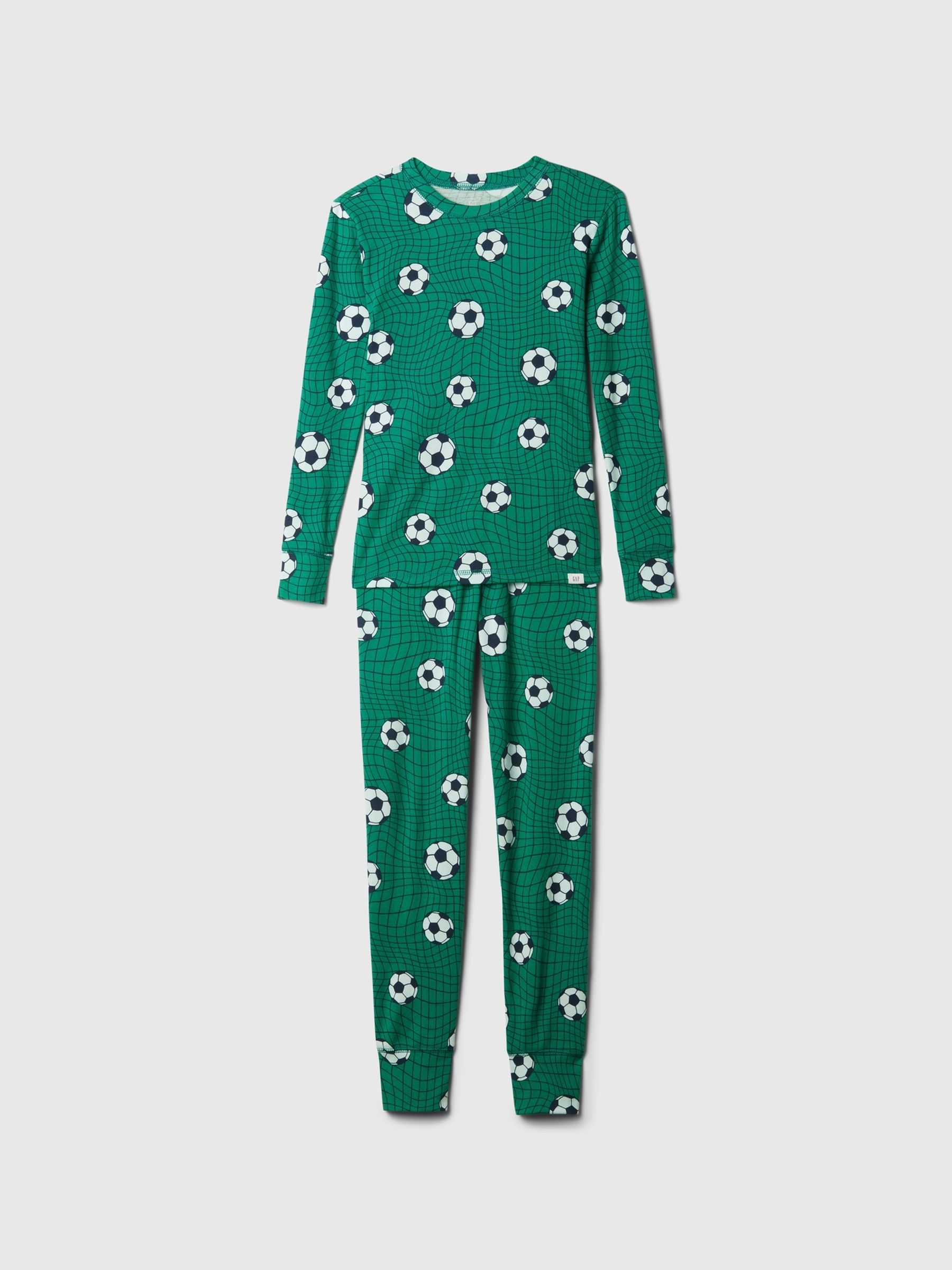 Blue Halloween Skeleton Cotton Pyjama Set (4-13yrs) - Image 1 of 3