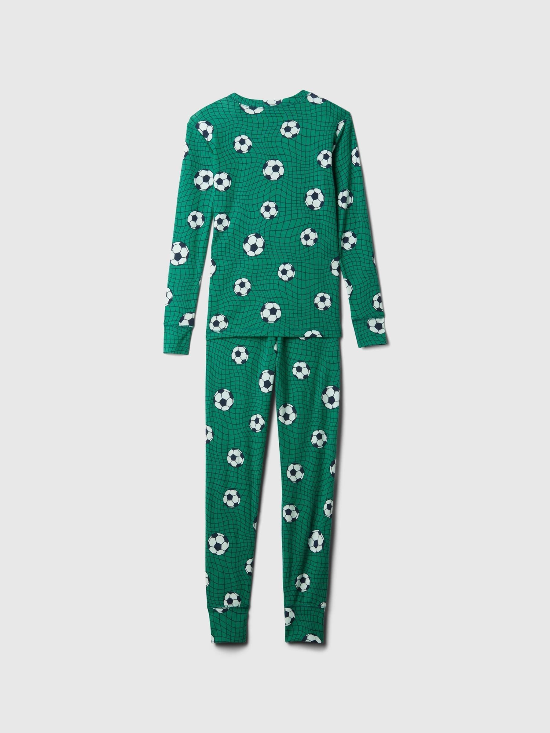 Blue Halloween Skeleton Cotton Pyjama Set (4-13yrs) - Image 2 of 3