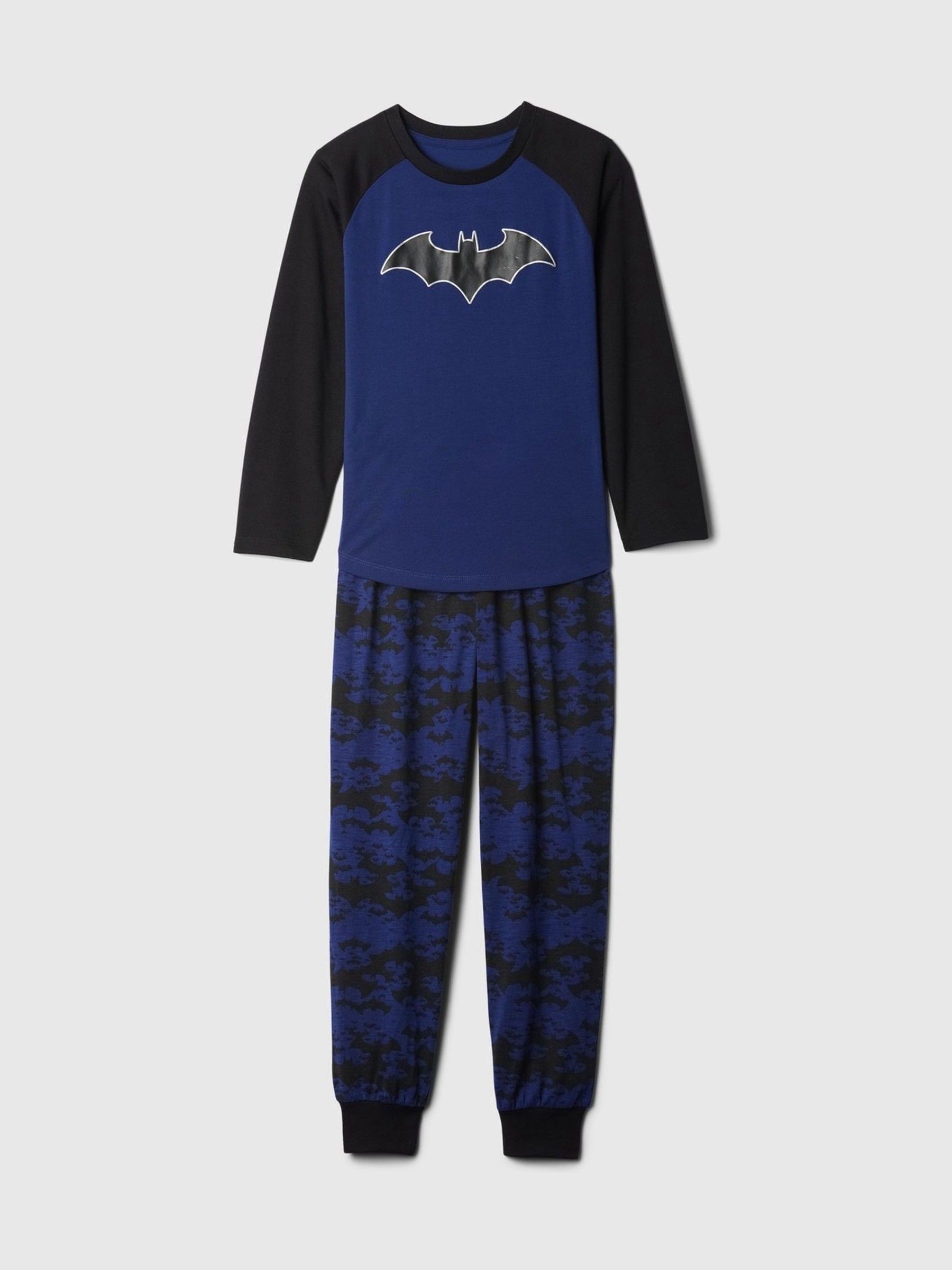Blue Batman Long Sleeve Pyjama Set (4-13yrs) - Image 1 of 3