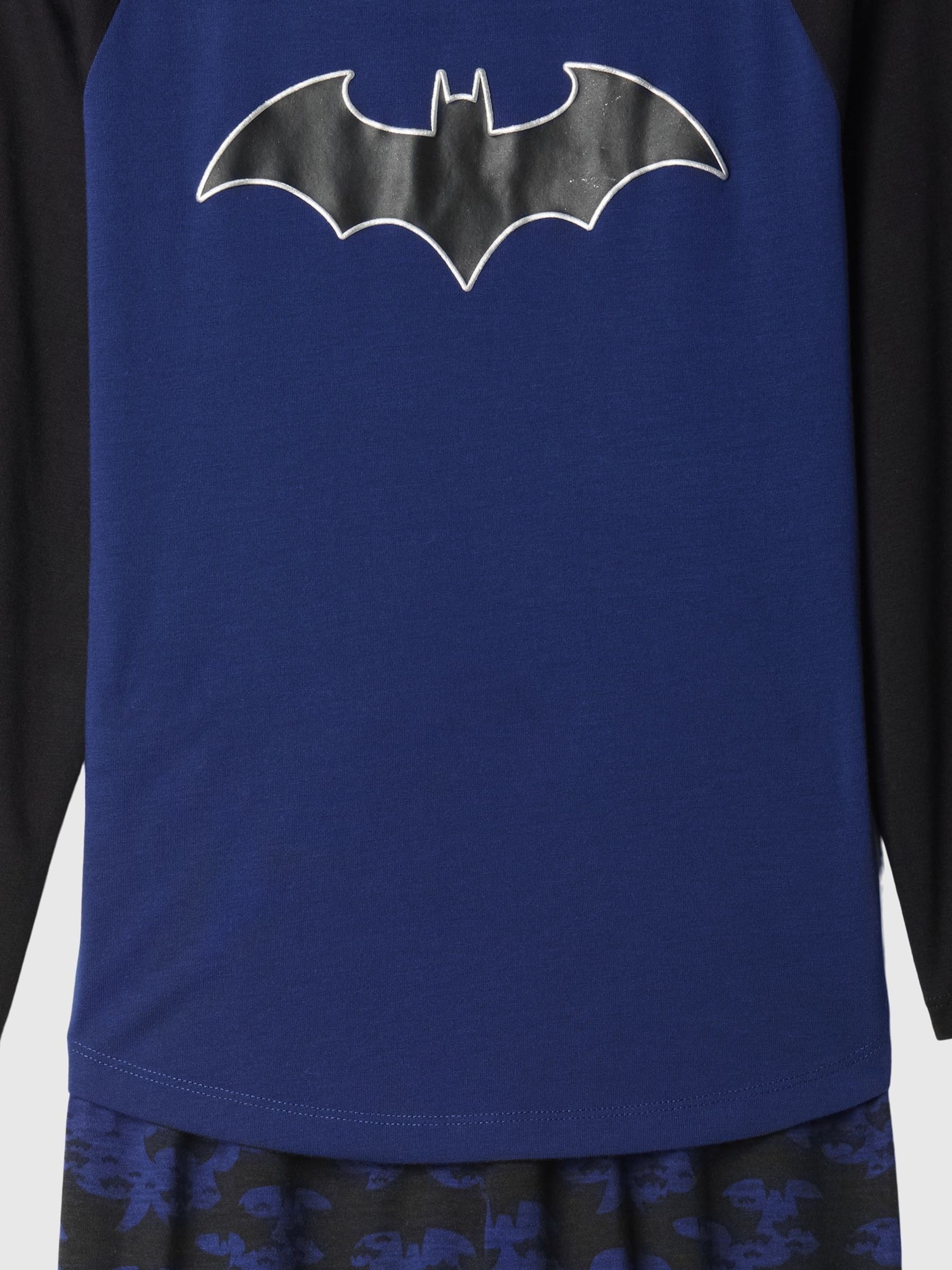Blue Batman Long Sleeve Pyjama Set (4-13yrs) - Image 3 of 3