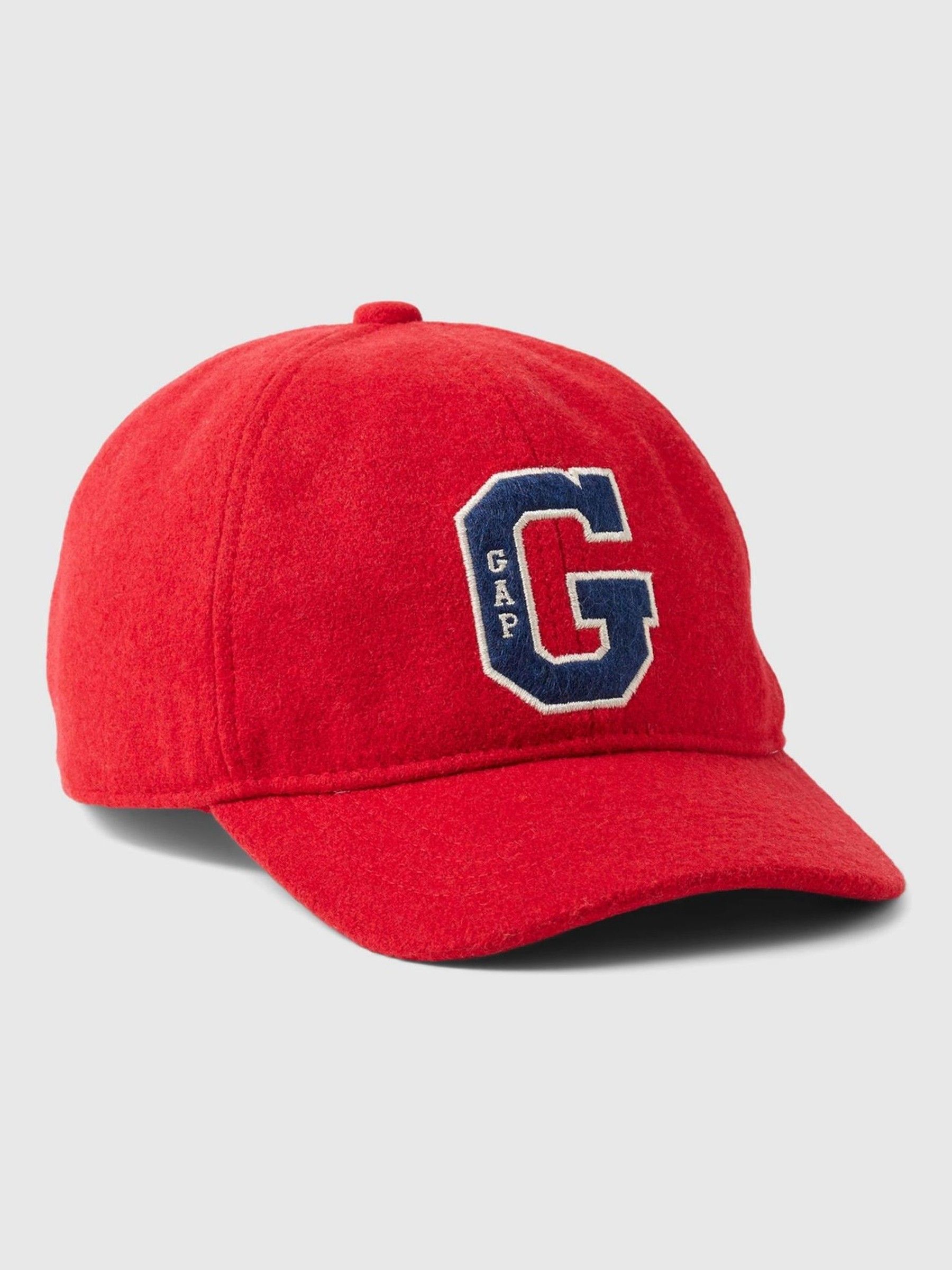 Red Kids Logo Varsity Baseball Cap (4-10yrs) - Image 1 of 1