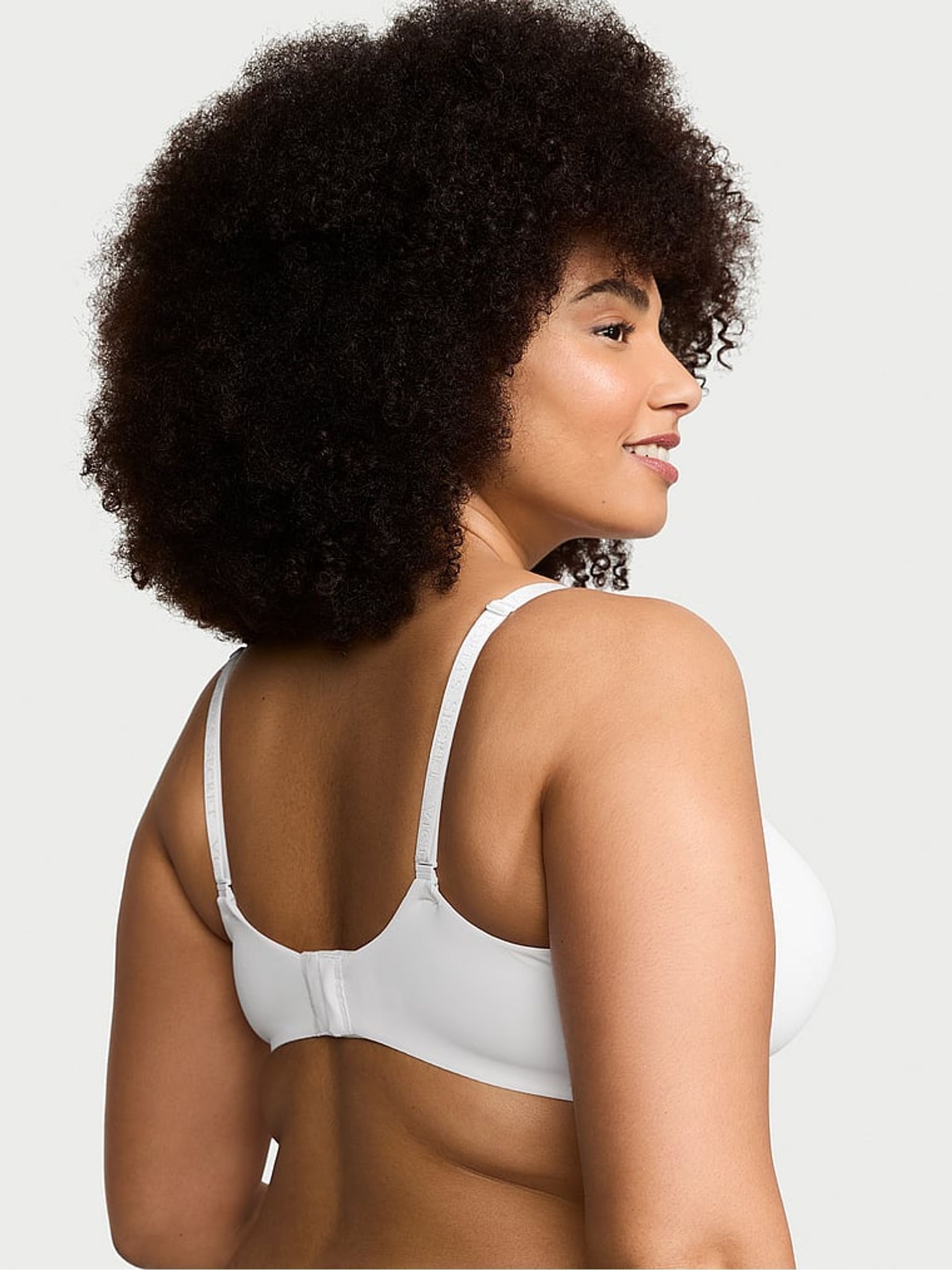 White Strap Full Cup Lightly Lined Bra - Image 2 of 3