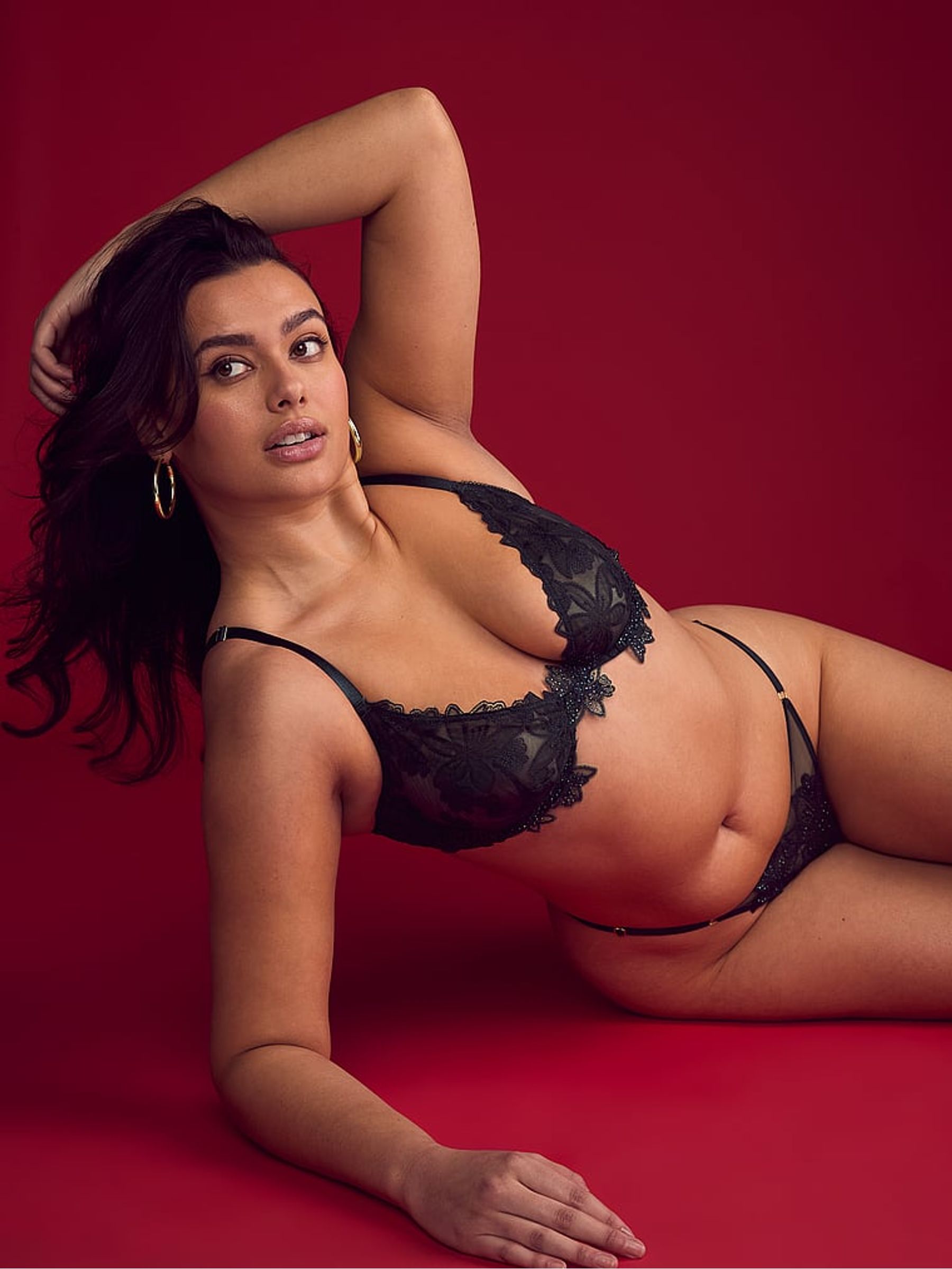 Dark Twilight Blue Ziggy Unlined Demi Bra - Image 4 of 4