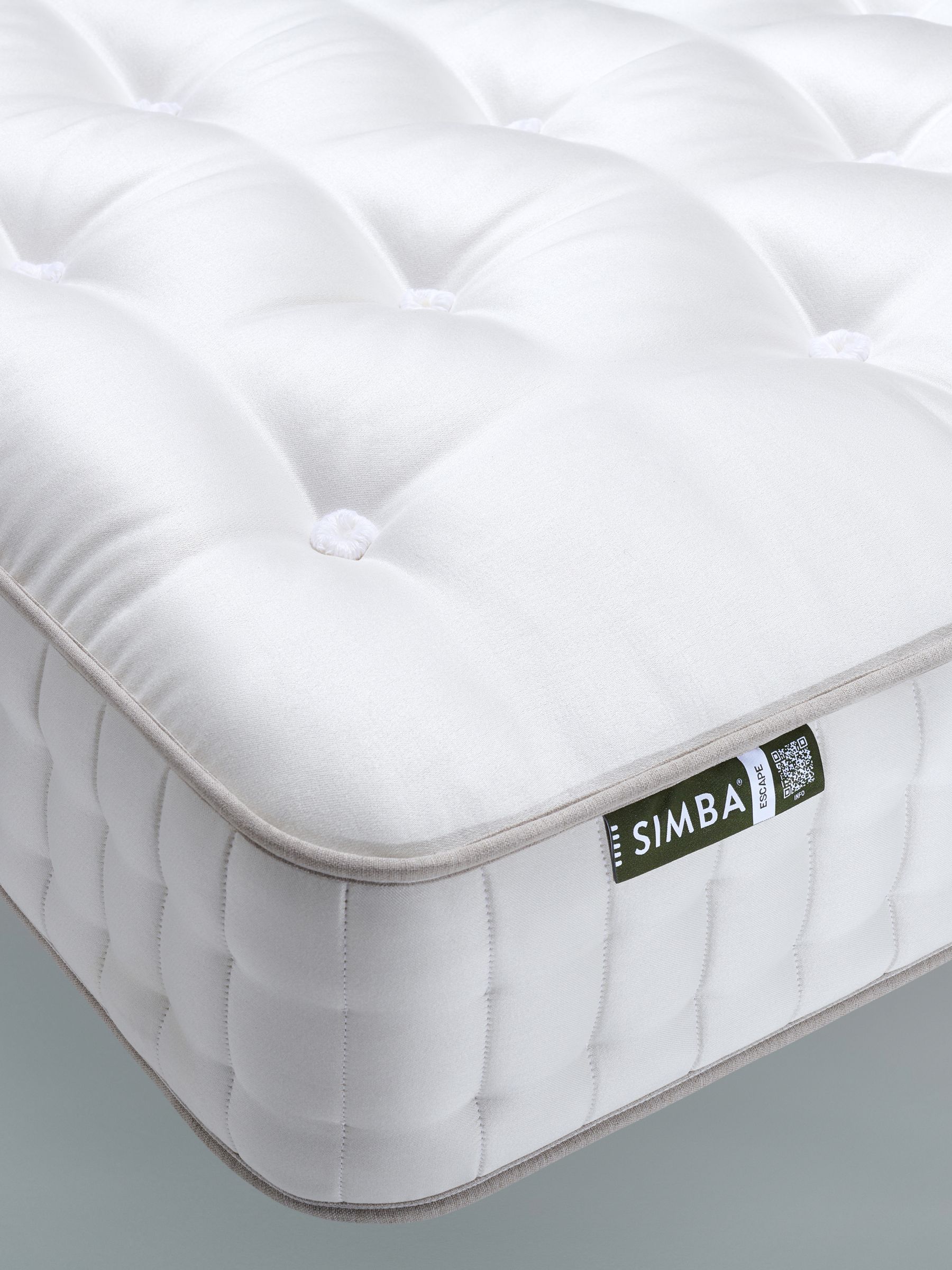 Simba White Earth Escape White Mattress - Image 4 of 5