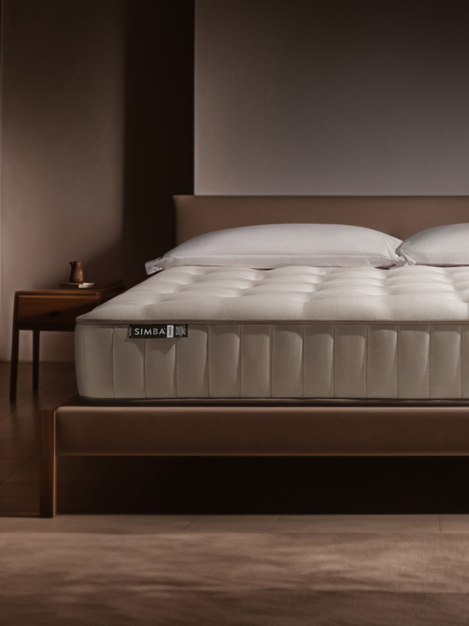 Simba White Earth Source Mattress - Image 1 of 5
