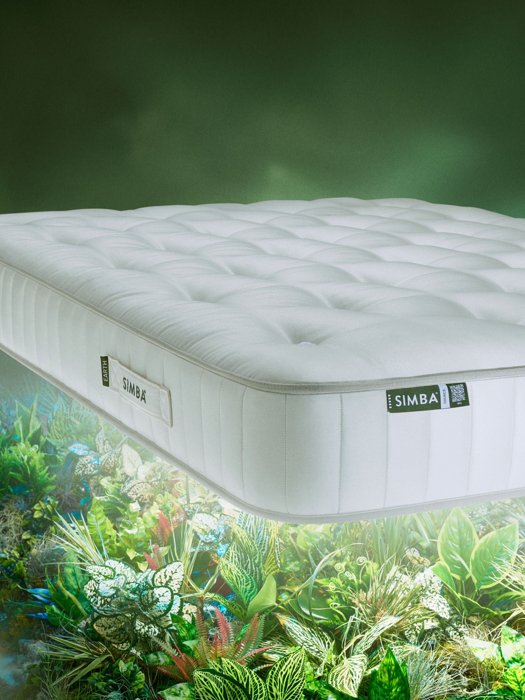 Simba White Earth Source Mattress - Image 3 of 5