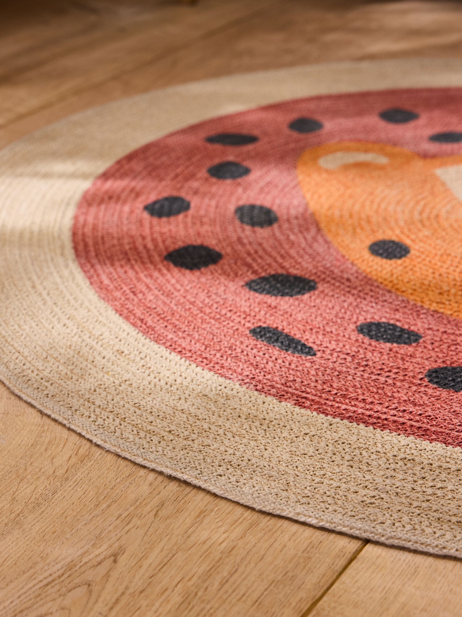 Brown Luca Lion Rug - Image 3 of 5