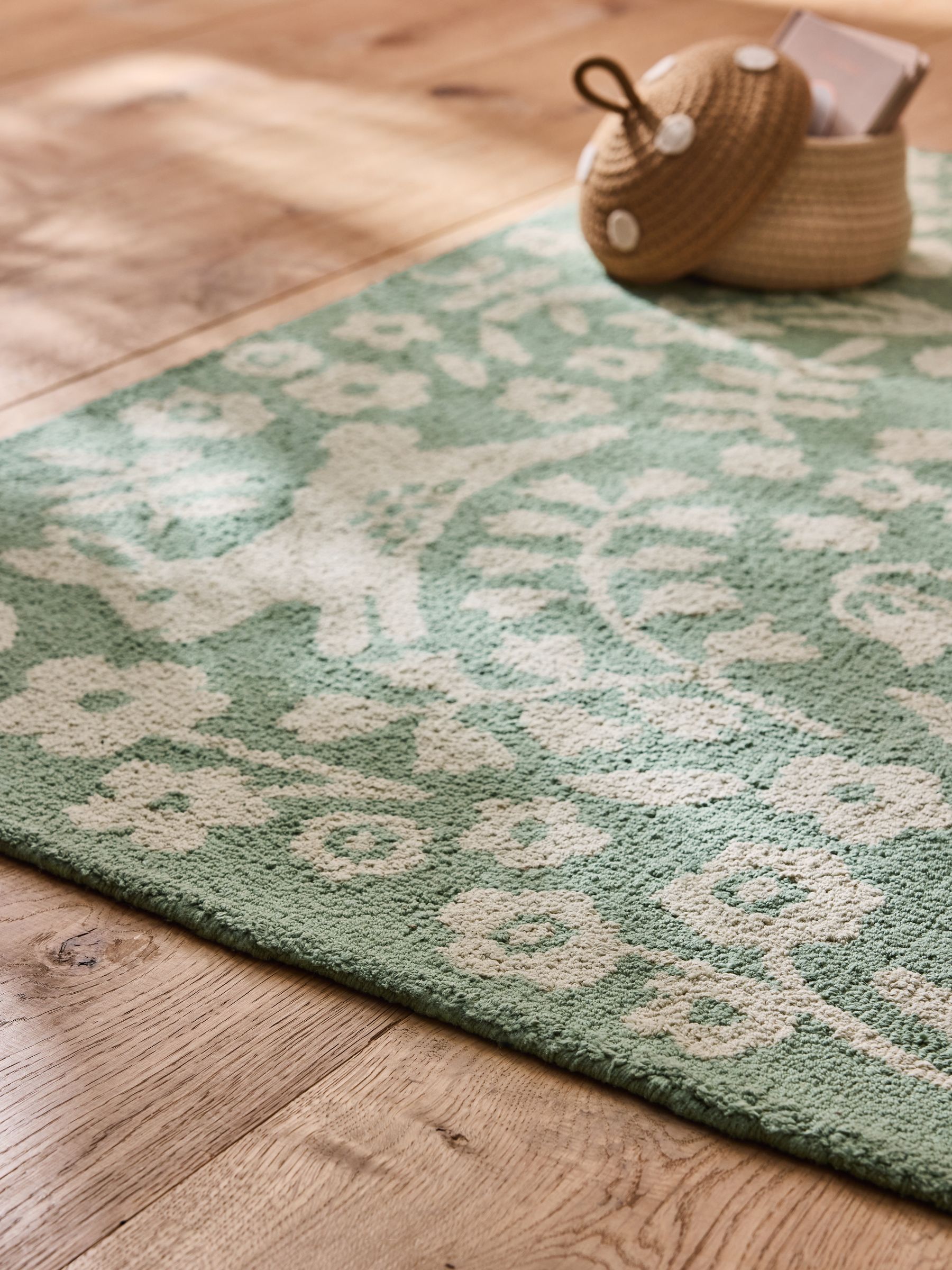 Green Woodland Rug - Image 2 of 5