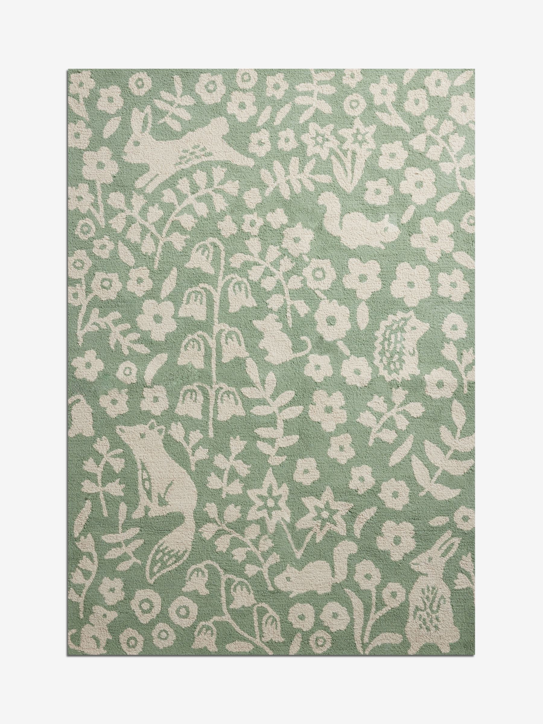 Green Woodland Rug - Image 5 of 5