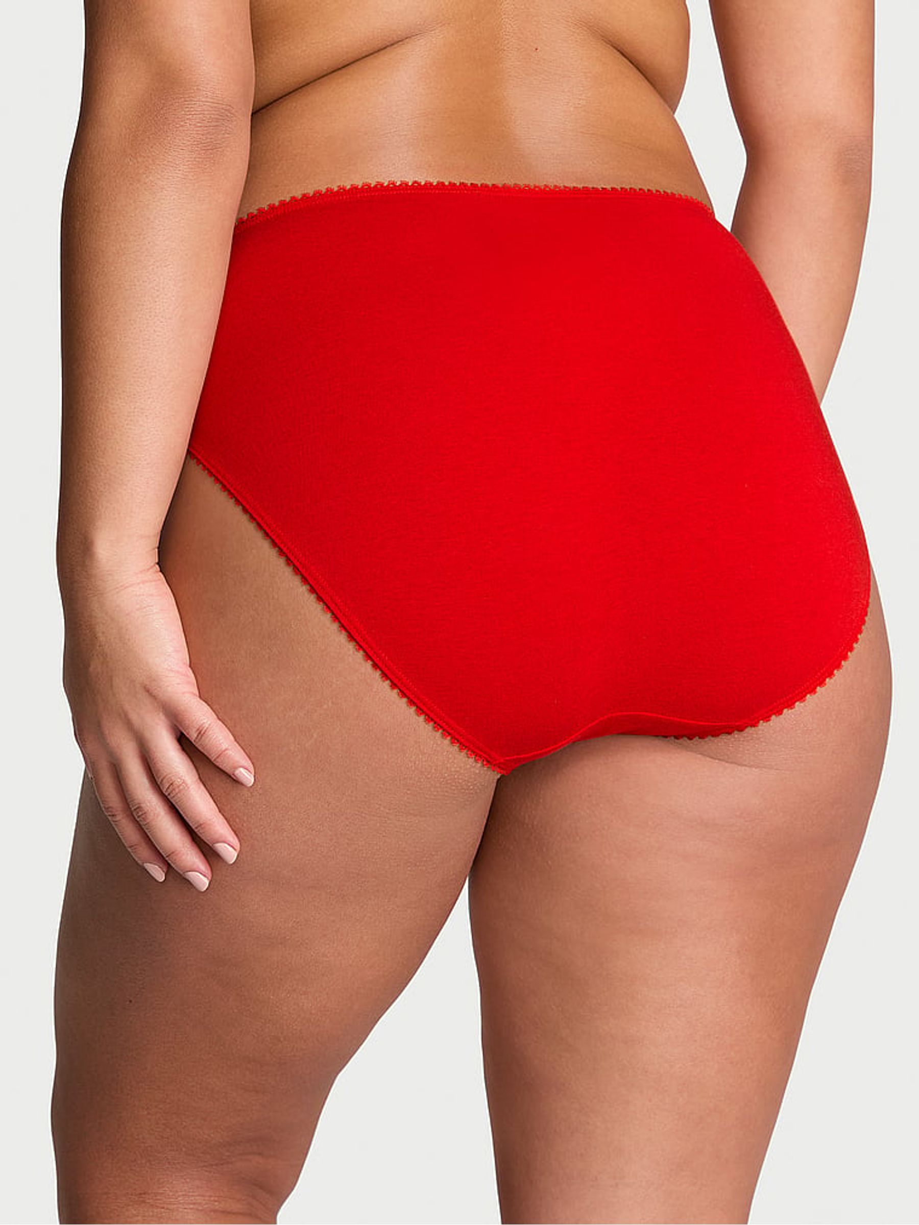 Lipstick Red Brief Knickers - Image 2 of 3