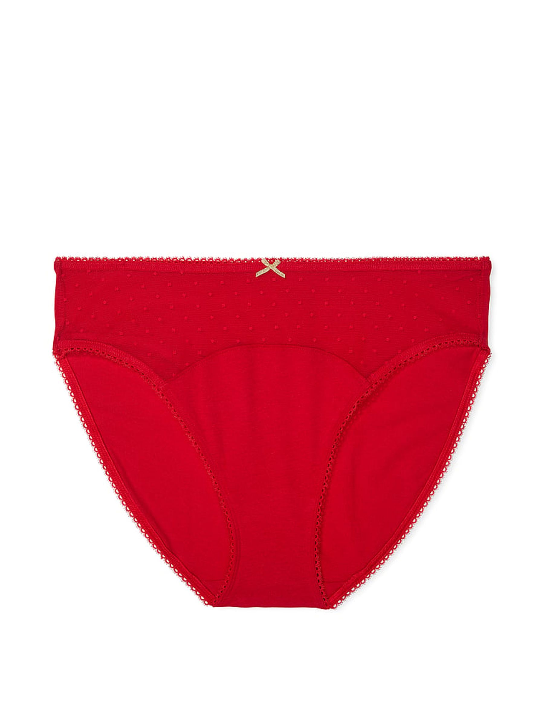 Lipstick Red Brief Knickers - Image 3 of 3