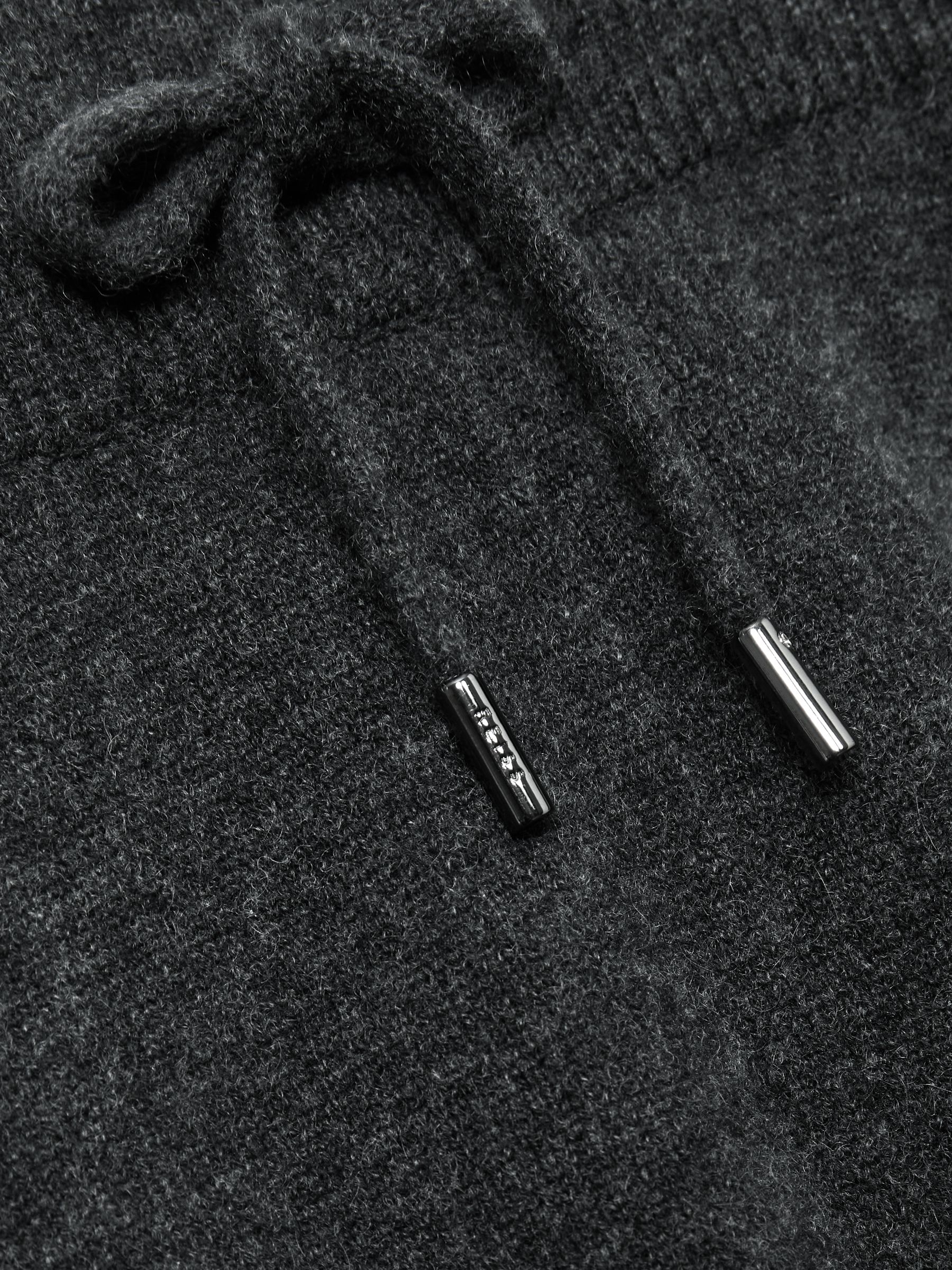 Atelier Cashmere Blend Joggers in Charcoal Melange - Image 5 of 5