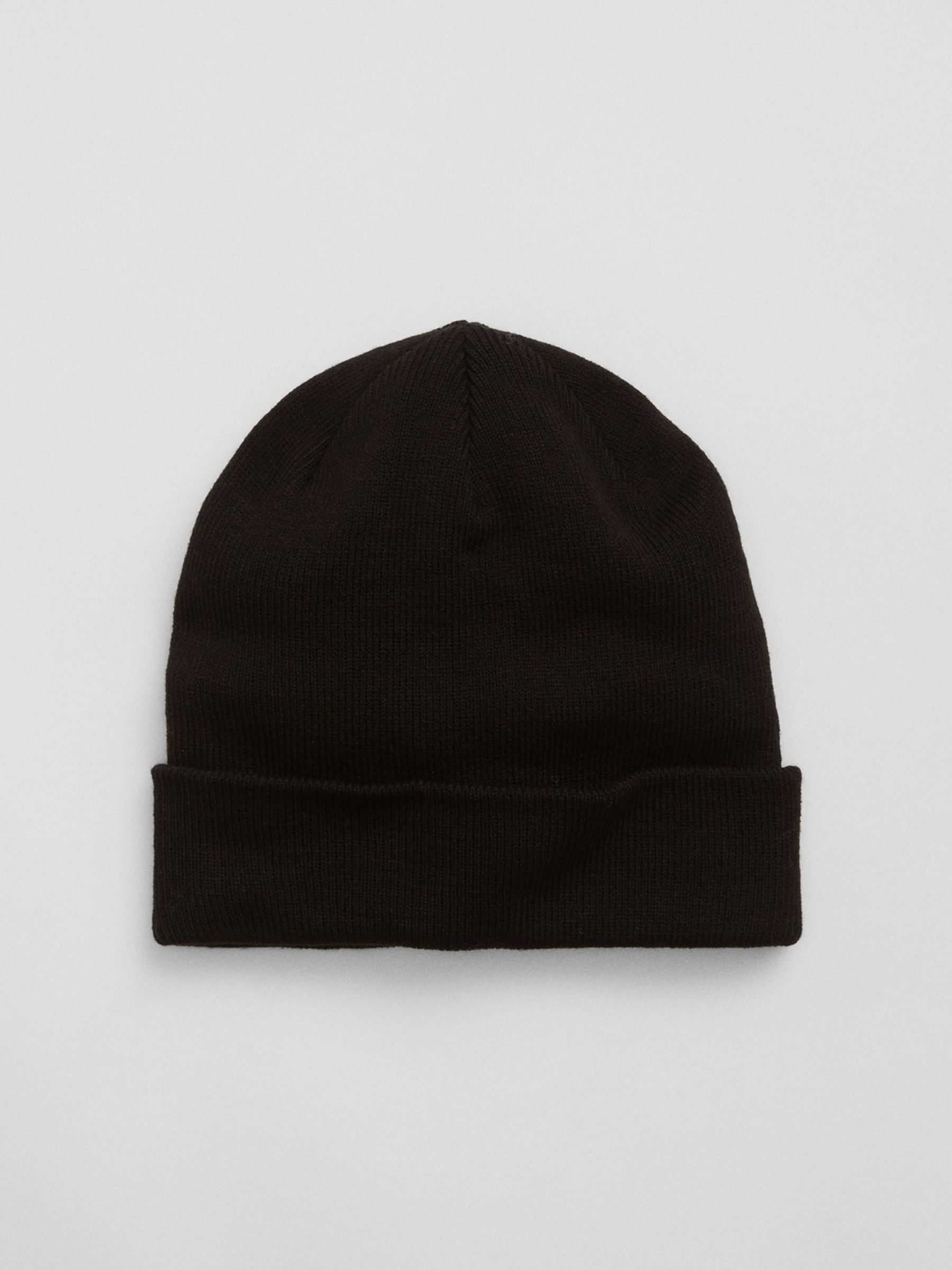 Black Adults Cosy Beanie Hat - Image 1 of 1
