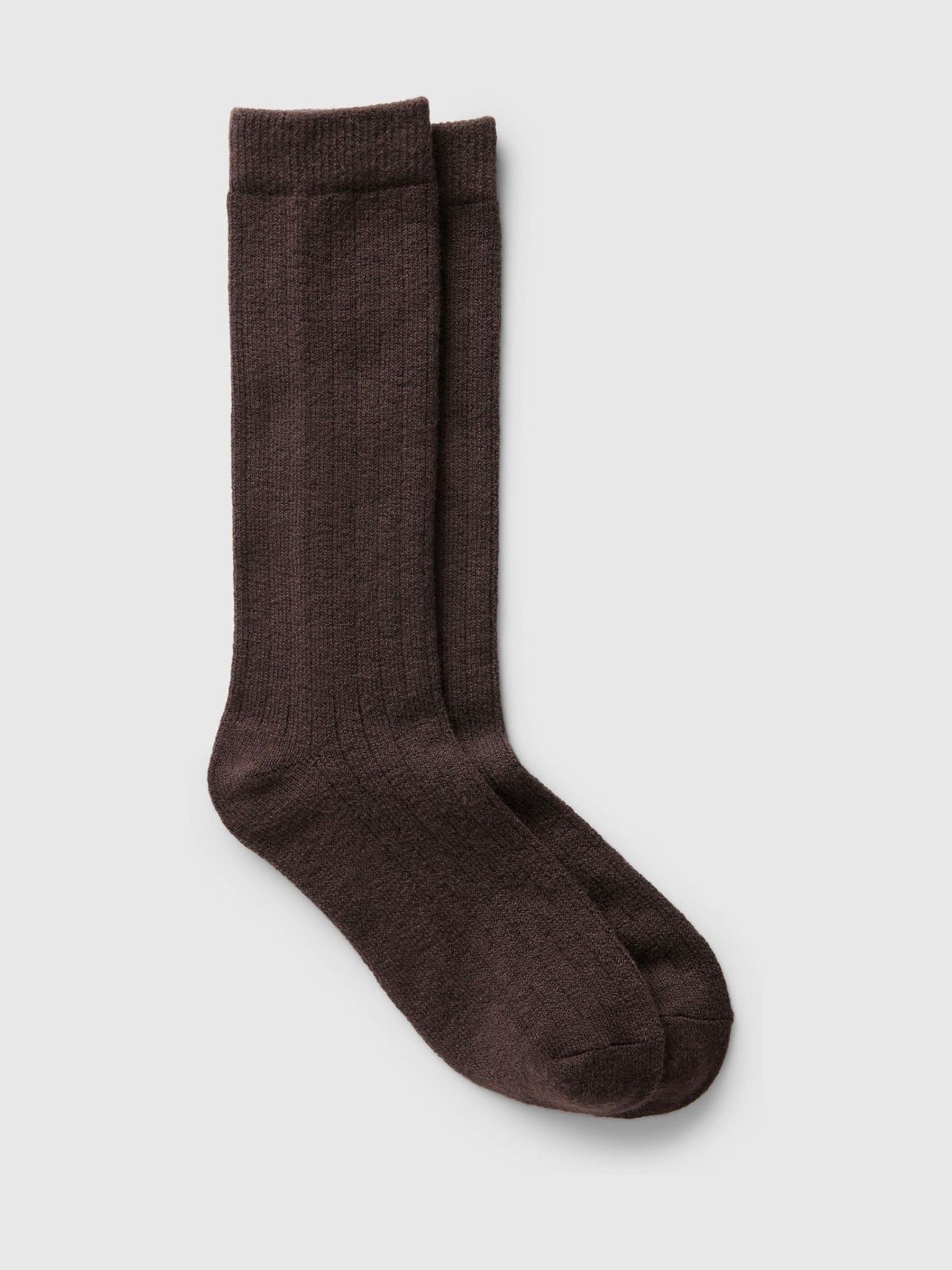 Brown Adults CashSoft Crew Socks - Image 1 of 2