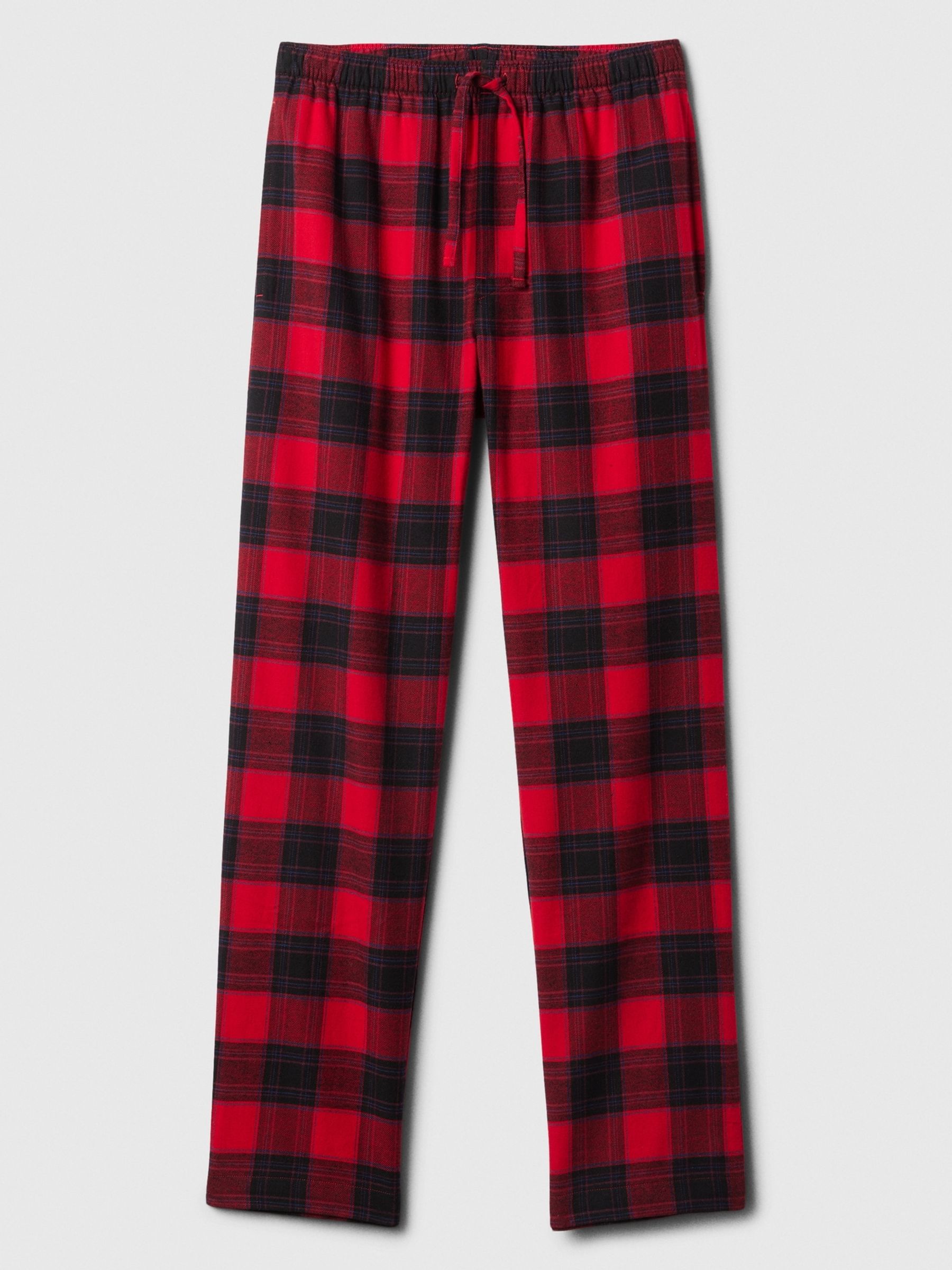 Red Soft Cotton Woven Pyjama Bottoms - Image 4 of 4
