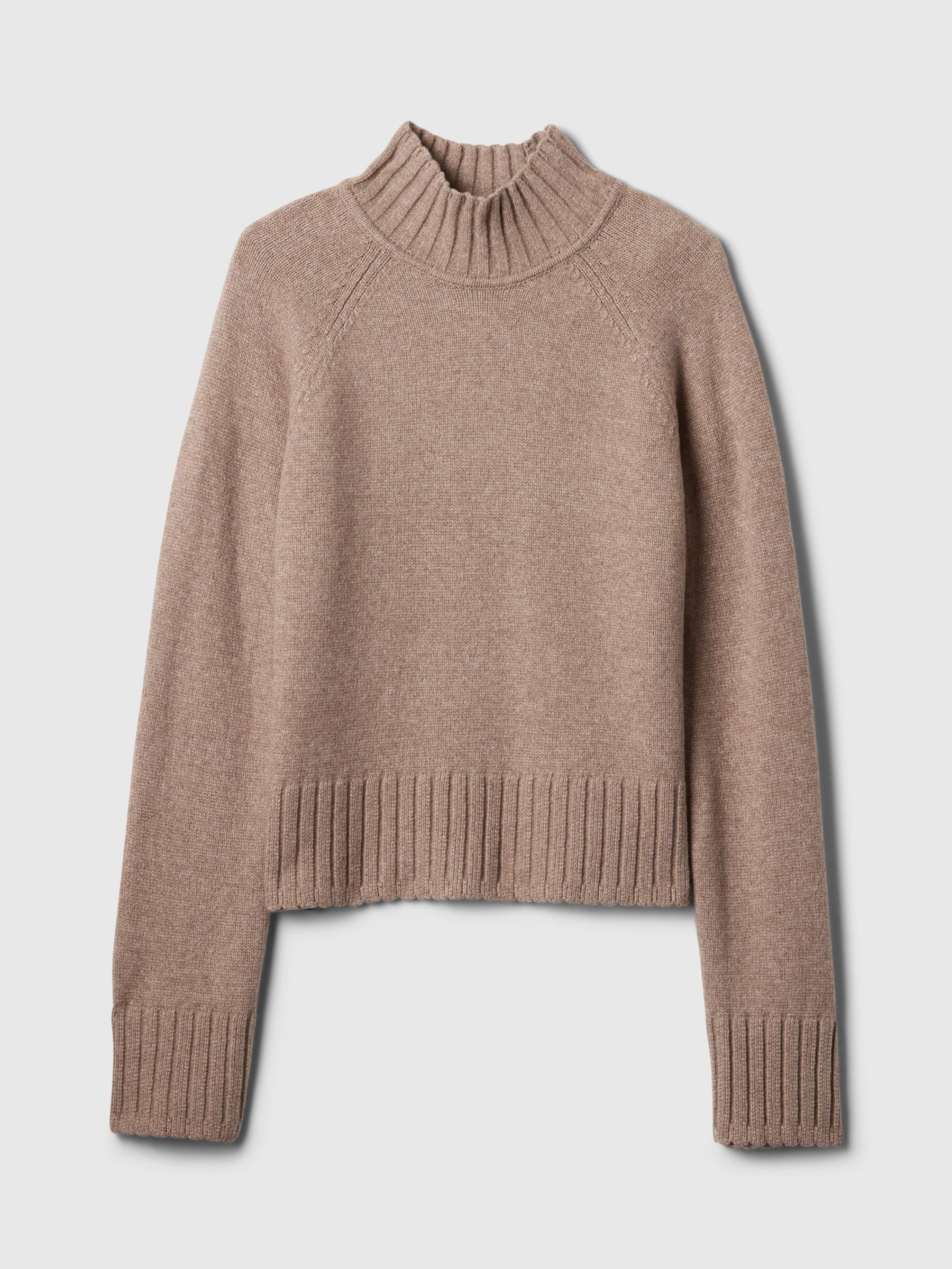 Light Brown CashSoft Turtle Neck Jumper - Image 5 of 5