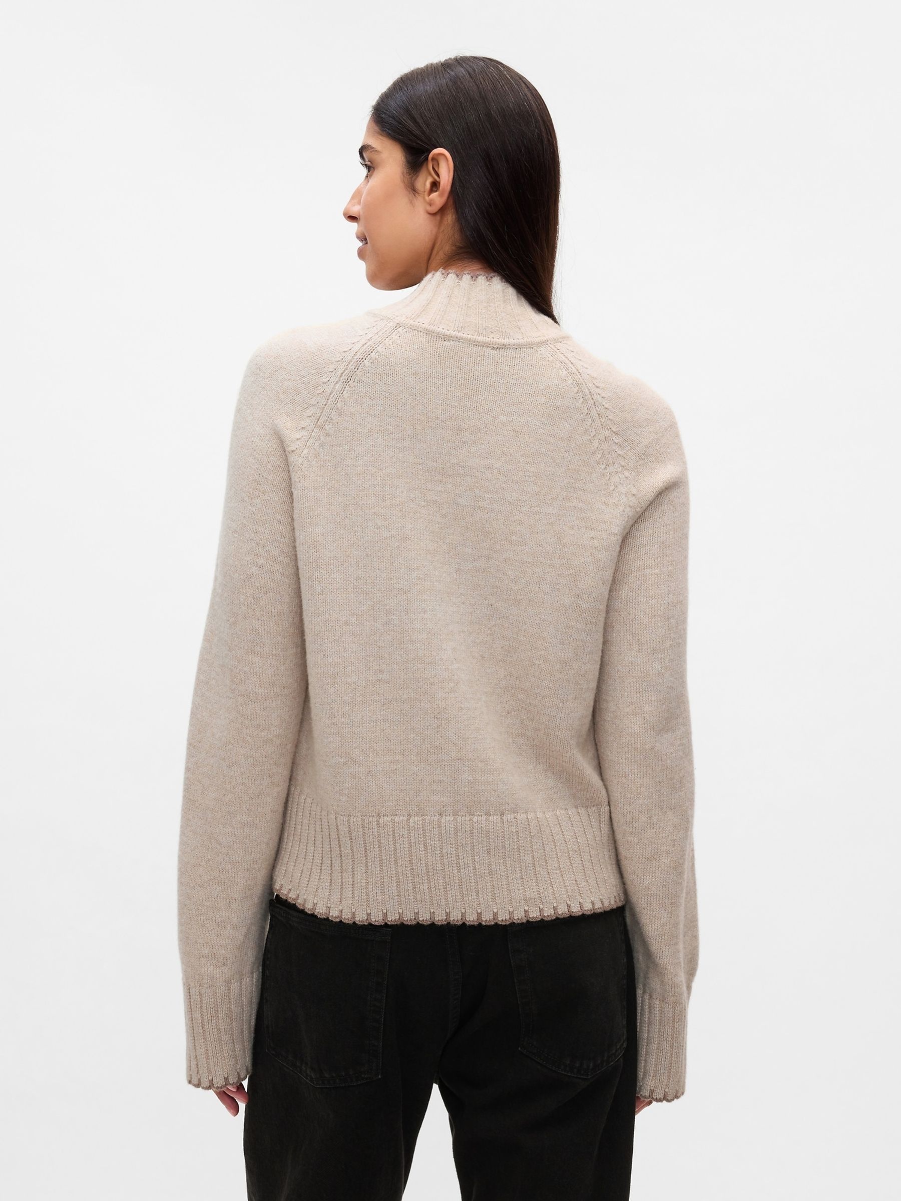 Grey Stone CashSoft Turtle Neck Jumper - Image 2 of 5