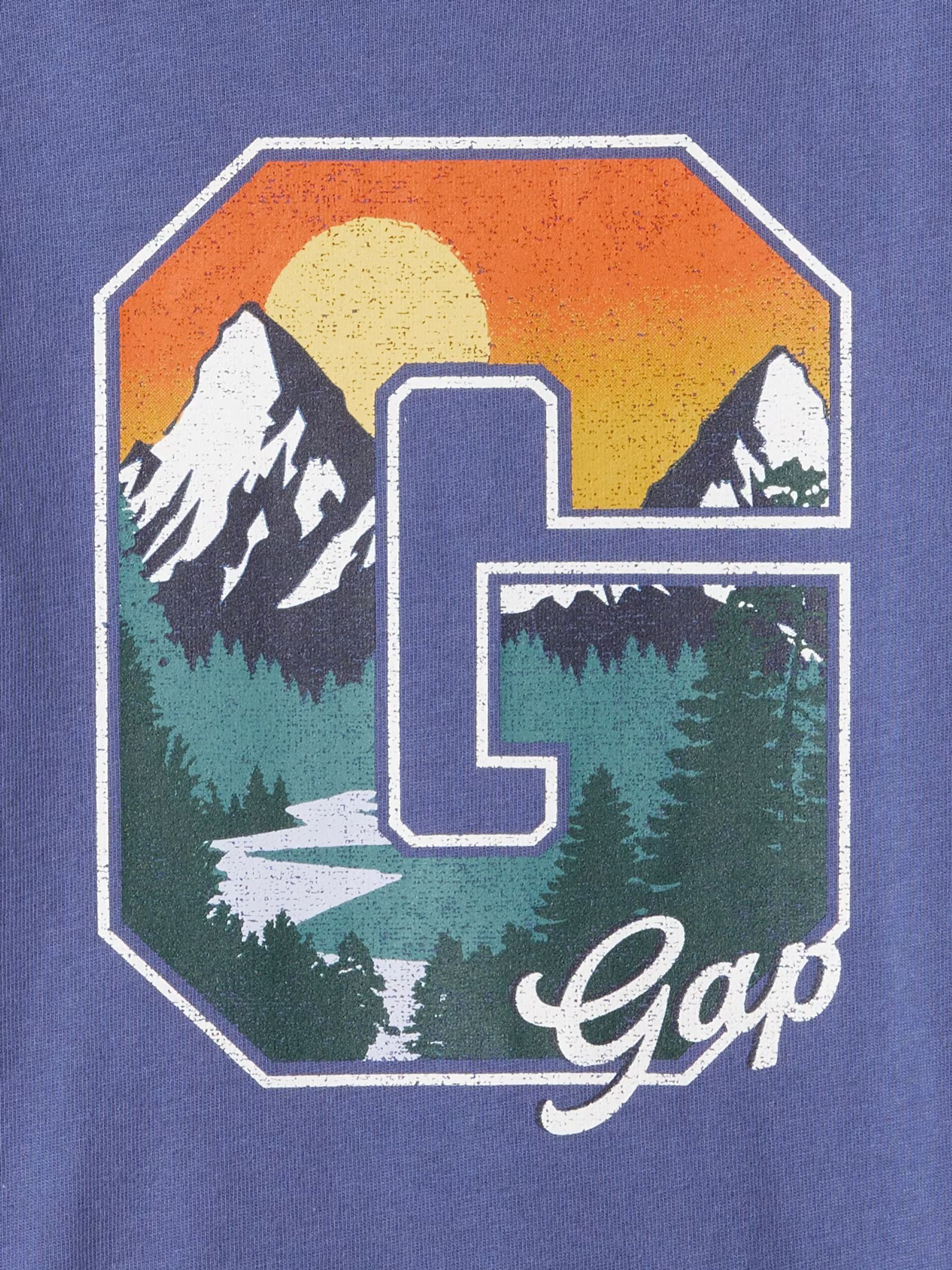 Blue Logo Graphic Long Sleeve T-Shirt (6mths-5yrs) - Image 3 of 3