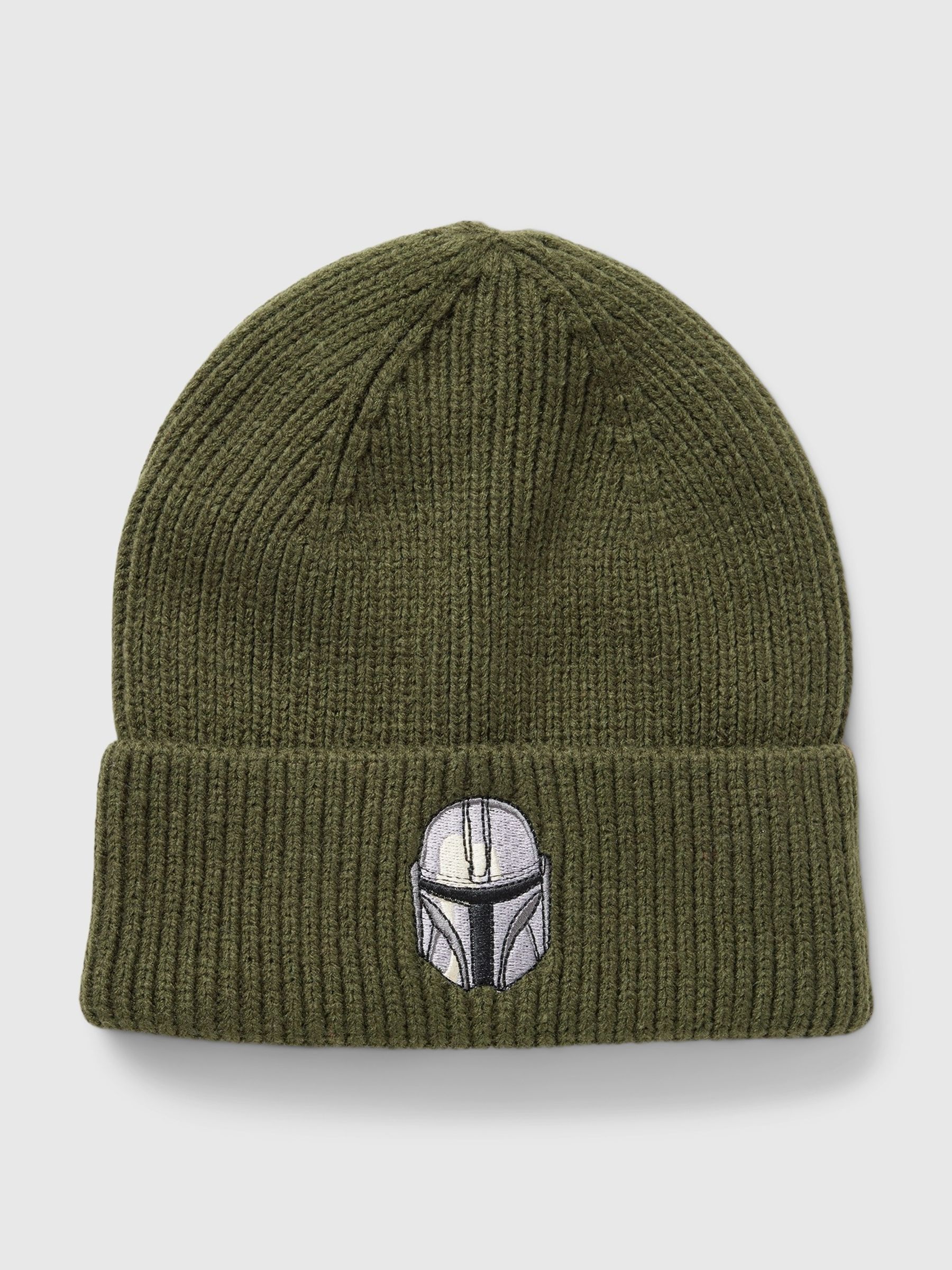 Green Kids Star Wars The Mandalorian Beanie Hat (4-10yrs) - Image 1 of 1