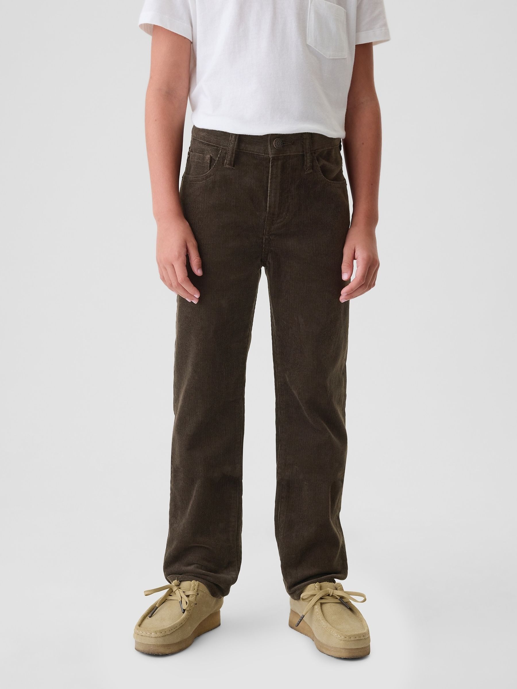Brown Original Straight Corduroy Jeans (5-13yrs) - Image 2 of 5