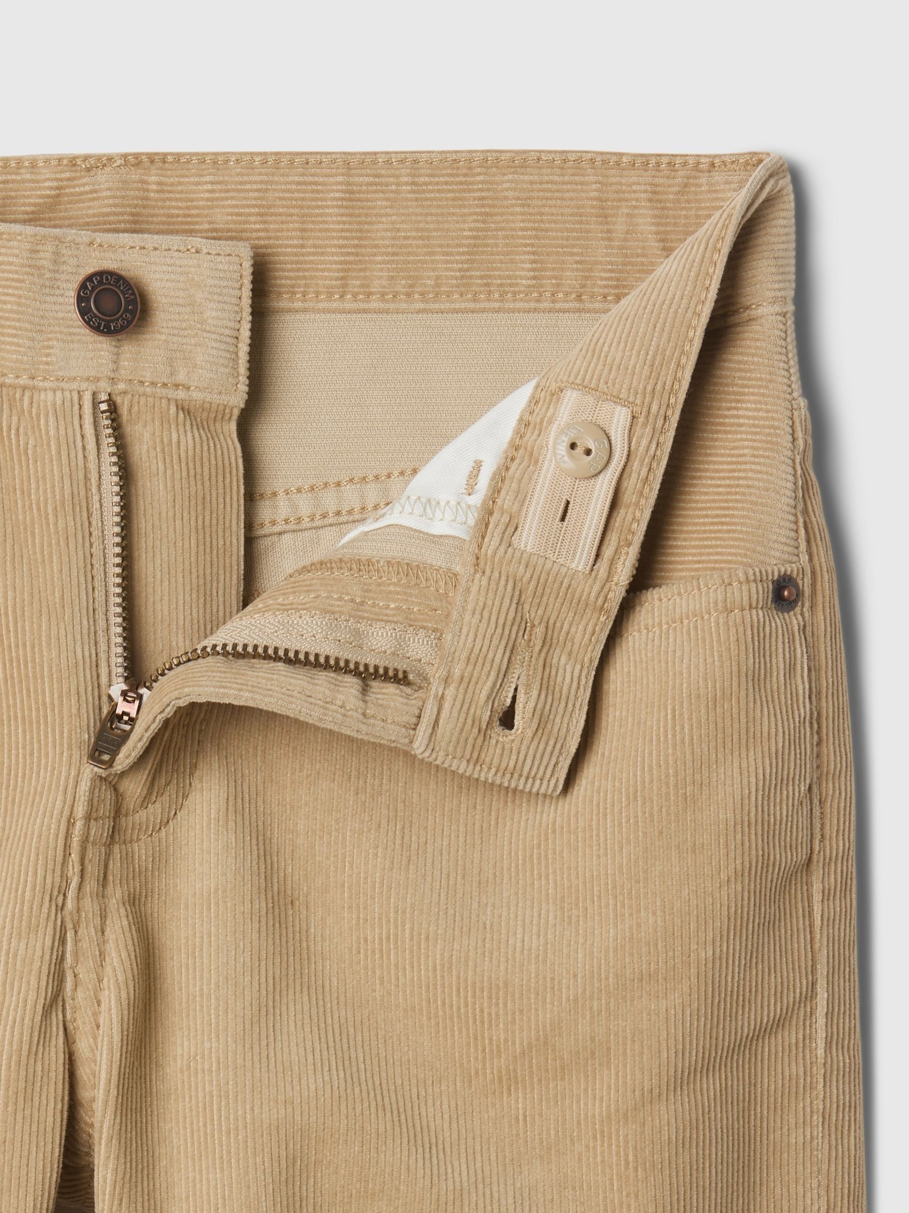 Beige Original Straight Corduroy Jeans (5-13yrs) - Image 5 of 5