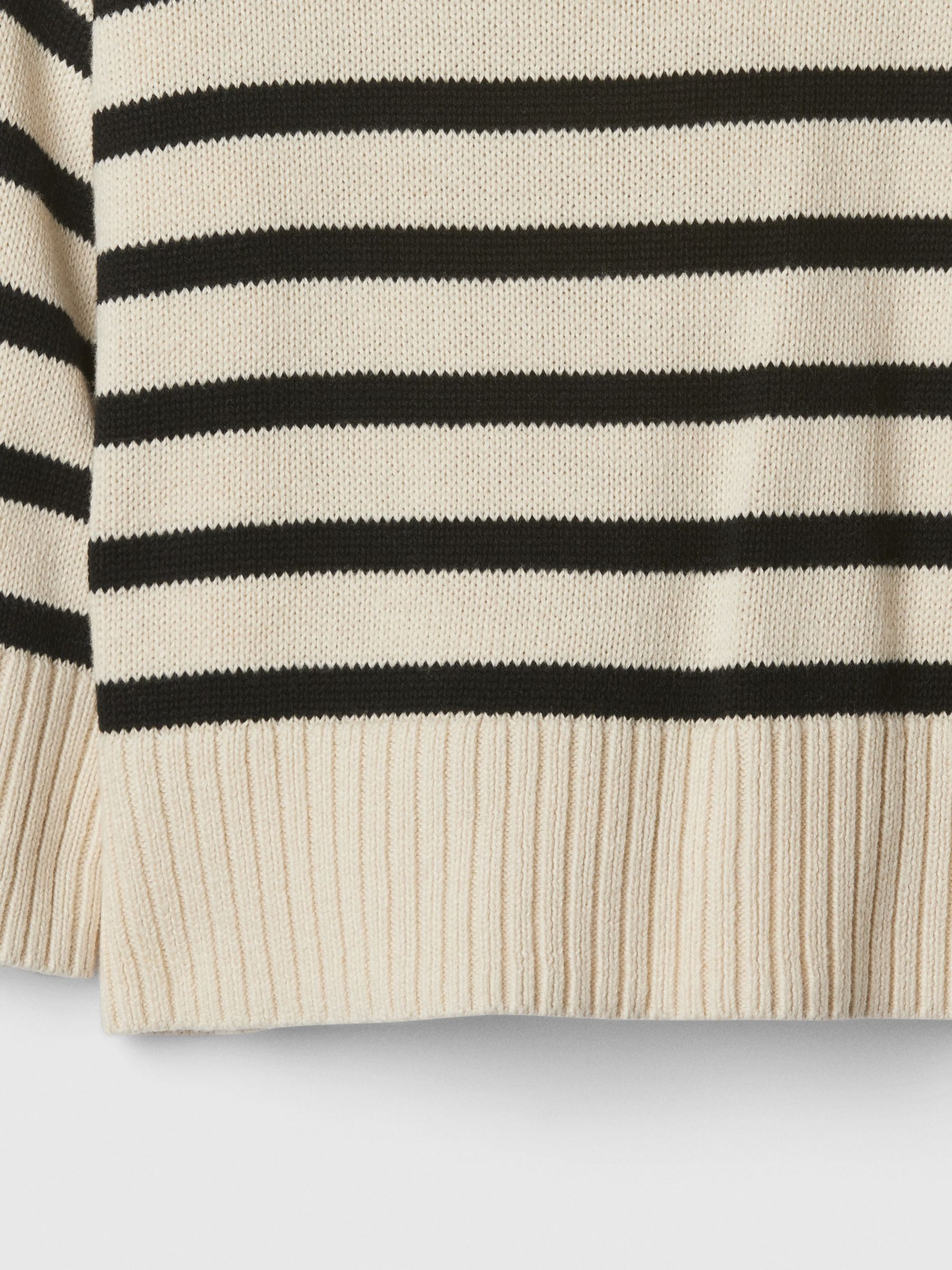 Cream Knit Crew Neck Jumper - Image 3 of 3