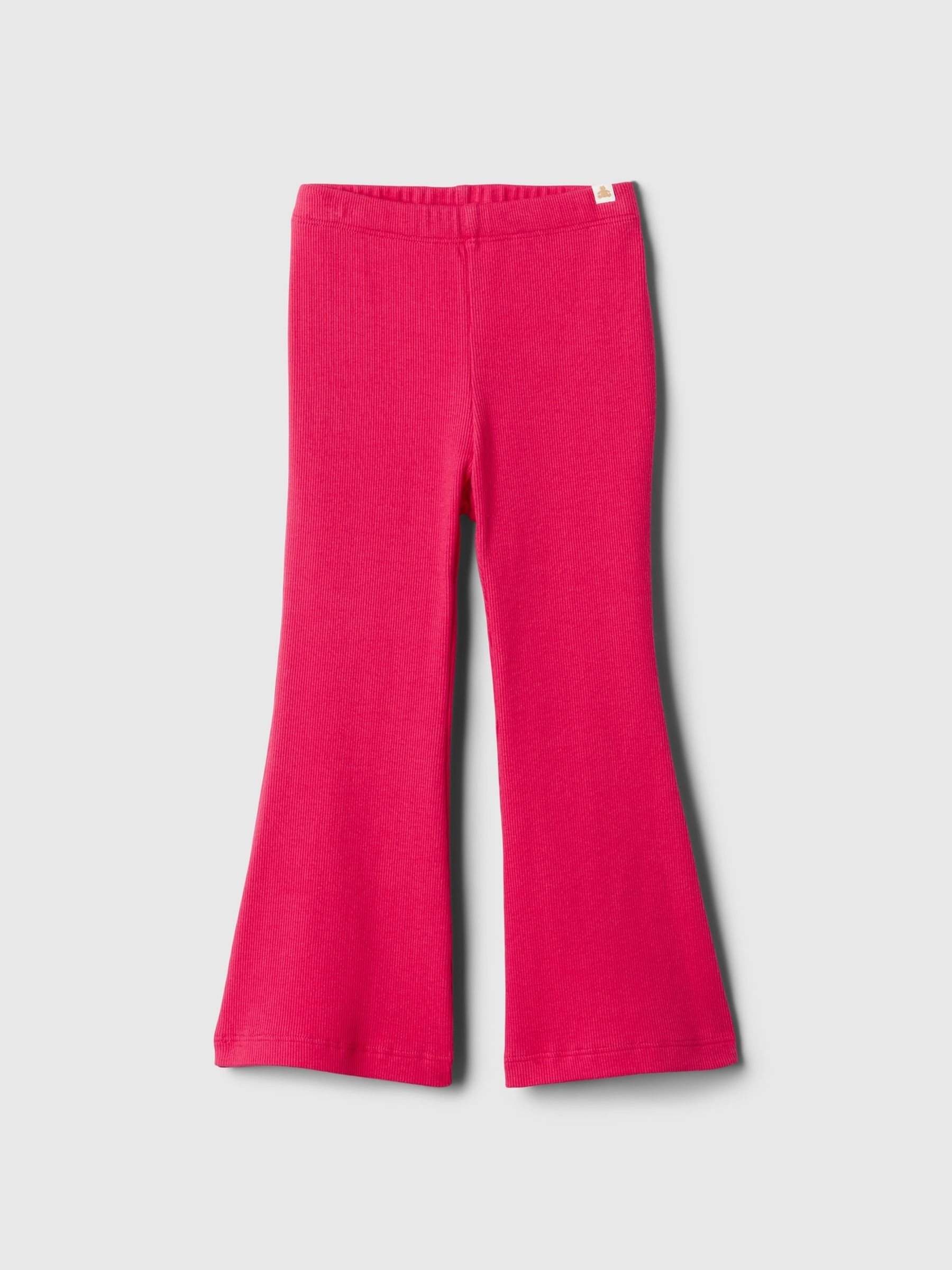 Pink Flare Basic Cotton Leggings (6mths-5yrs) - Image 1 of 2