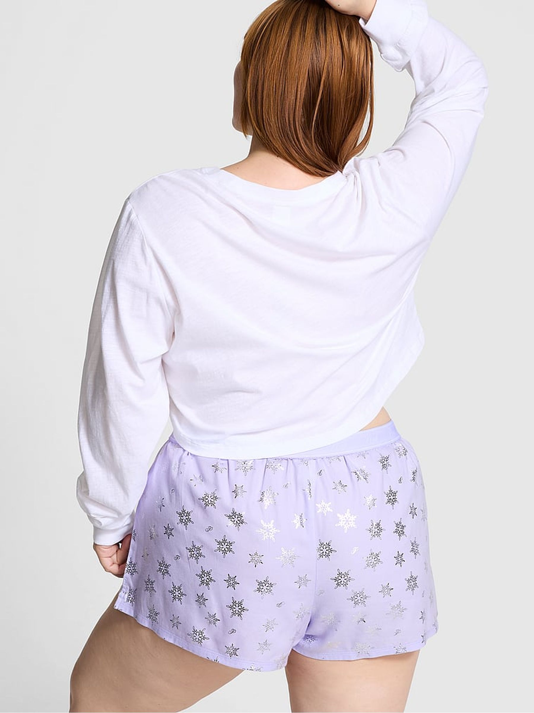 Purple Cloud Short Pyjama Bottoms - Image 2 of 4