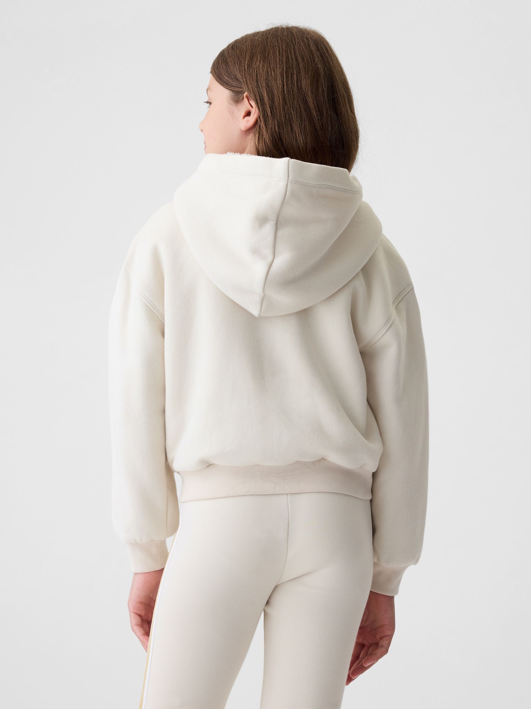 Cream Vintage Soft Cosy Logo Hoodie (4-13yrs) - Image 2 of 5