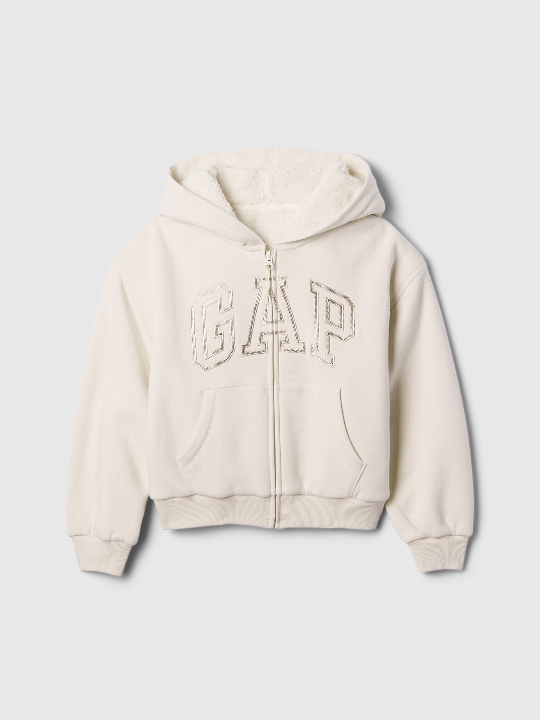Cream Vintage Soft Cosy Logo Hoodie (4-13yrs) - Image 4 of 5