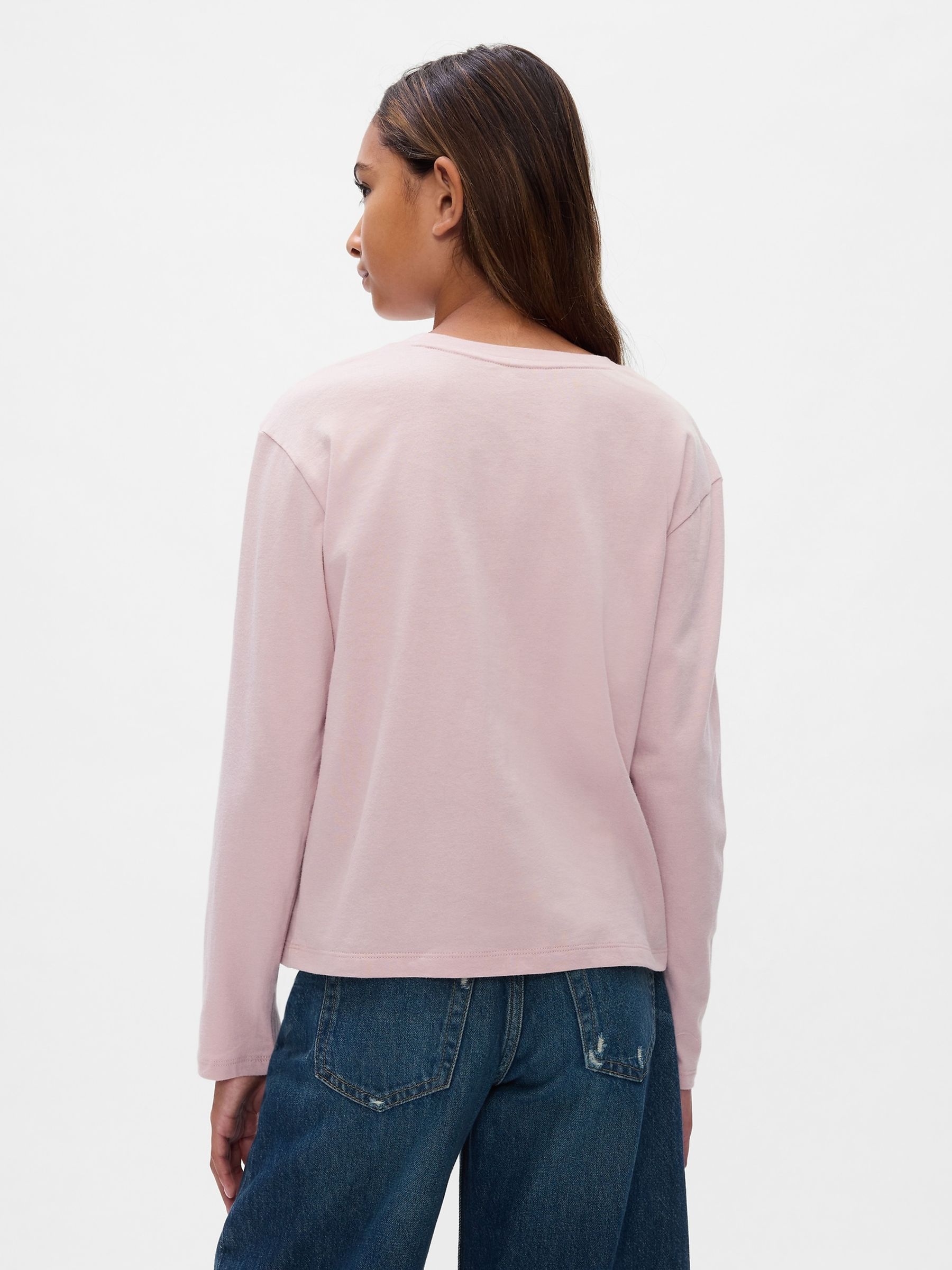 Pink Long Sleeve Graphic T-Shirt (4-13yrs) - Image 2 of 4