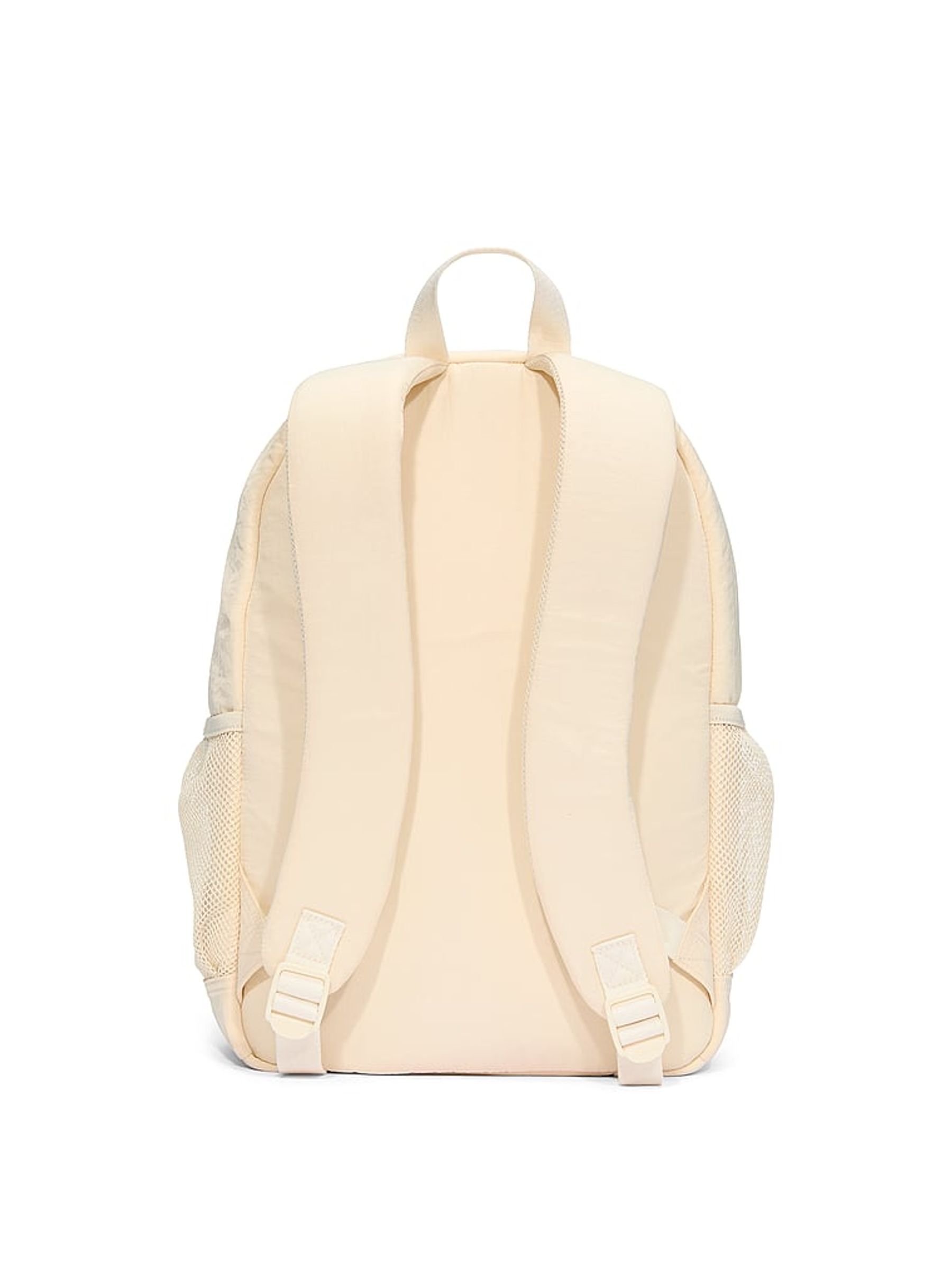 White Shell Puffer Backpack - Image 2 of 4