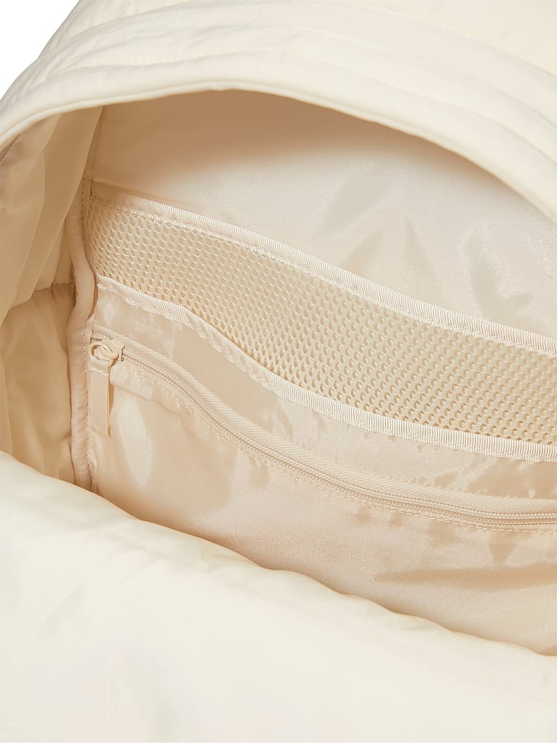 White Shell Puffer Backpack - Image 3 of 4