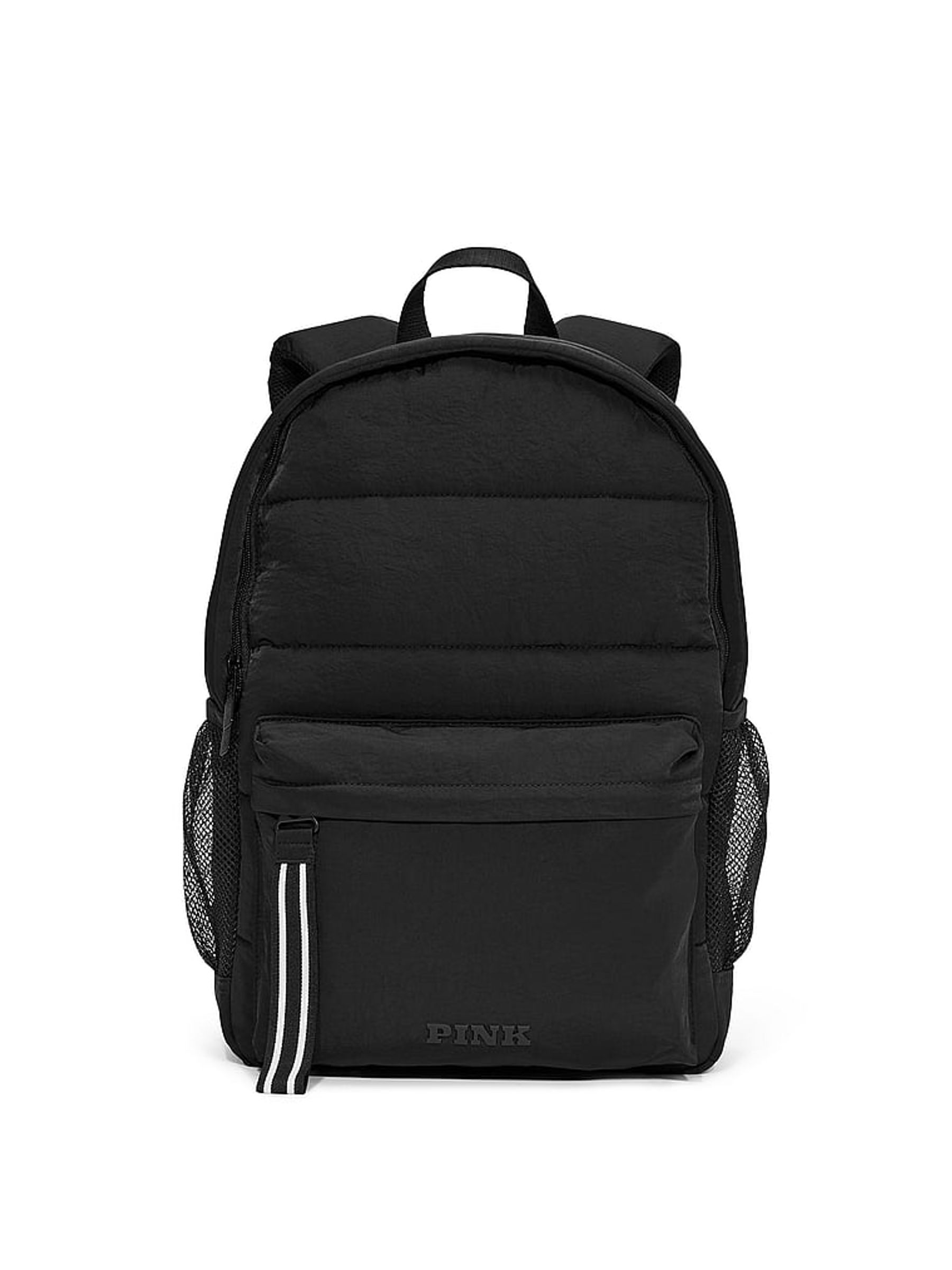 Black Puffer Backpack - Image 1 of 4
