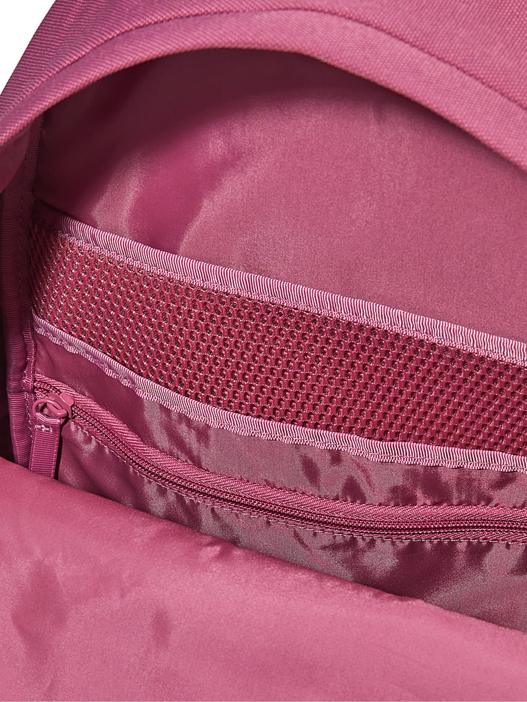Pink Violet Canvas Backpack - Image 3 of 4