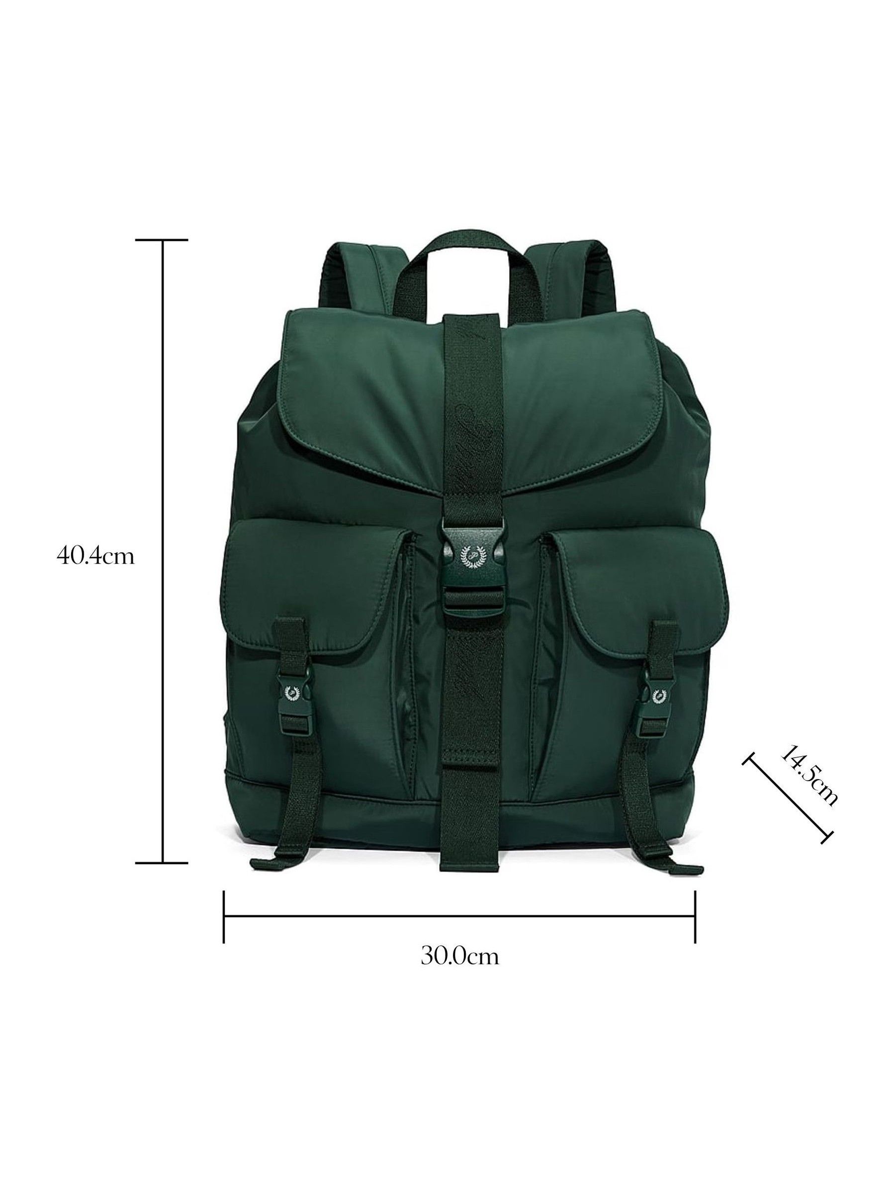 Deep Forrest Green Cargo Backpack - Image 4 of 4
