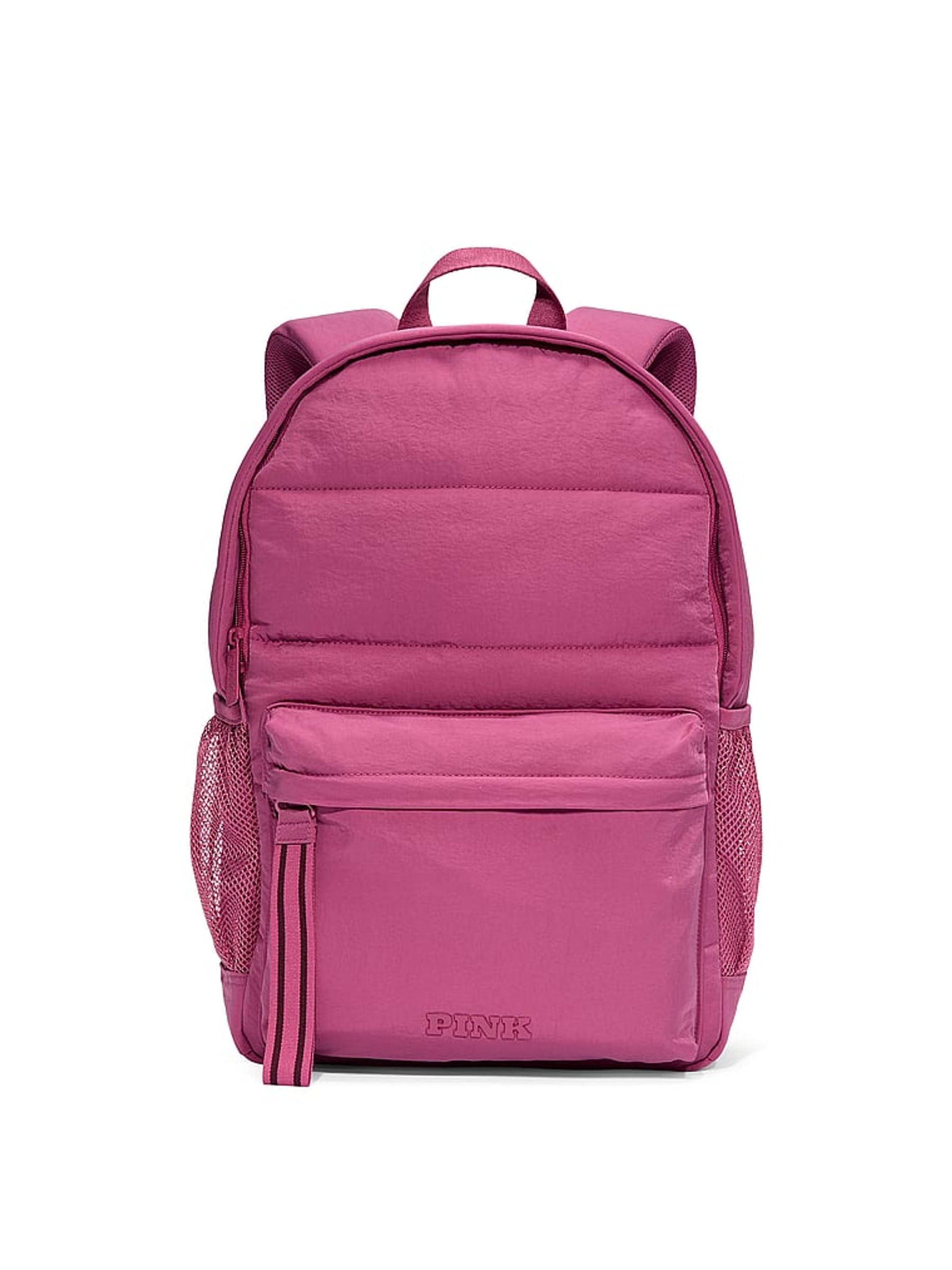Pink Violet Puffer Backpack Victoria's Secret UK