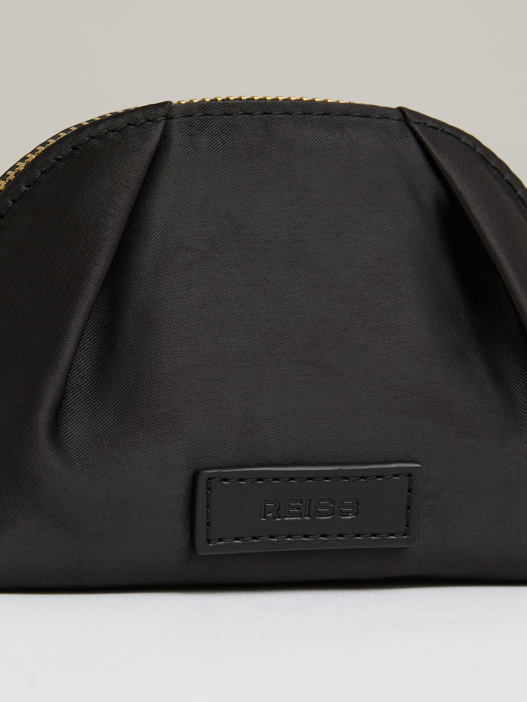 Mini Cosmetics Bag in Black - Image 2 of 4