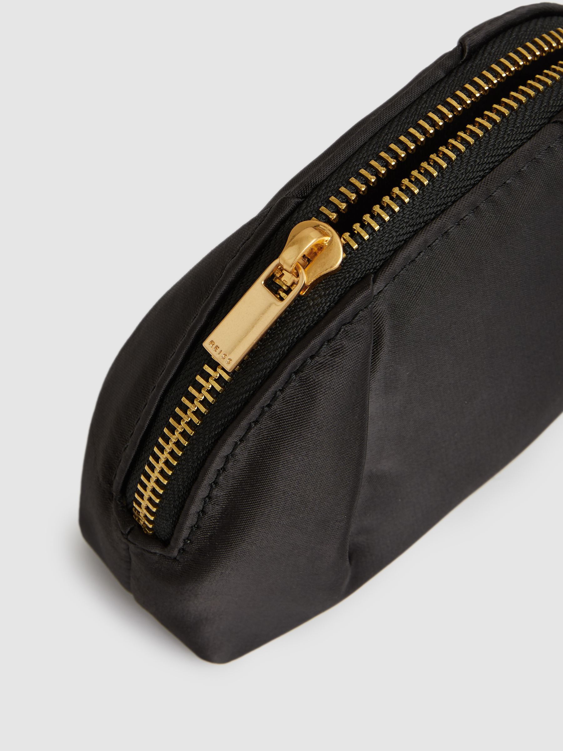 Mini Cosmetics Bag in Black - Image 3 of 4
