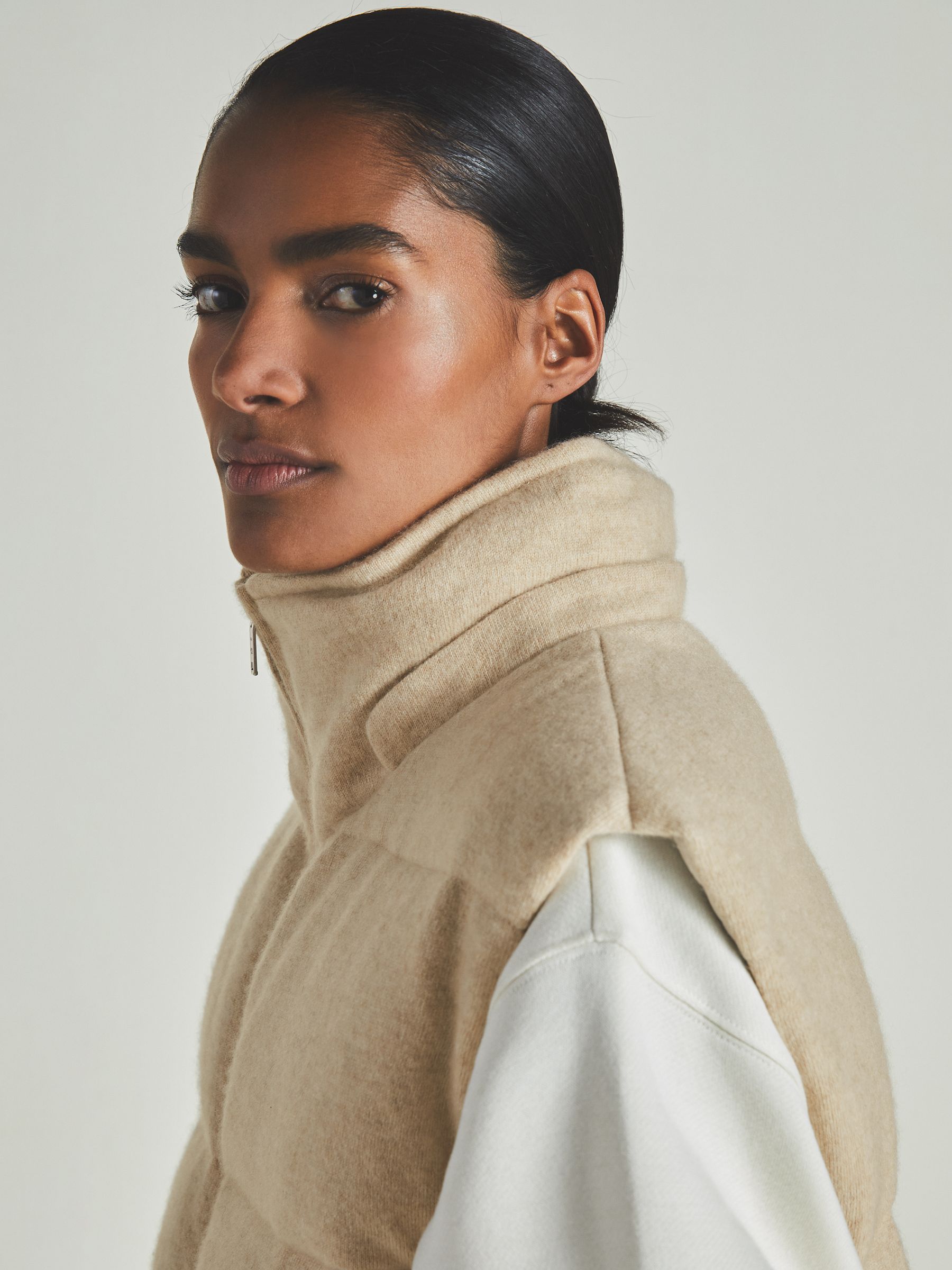 Reiss Reiss | Les 100 Ciels Brushed-Cashmere Down Gilet in