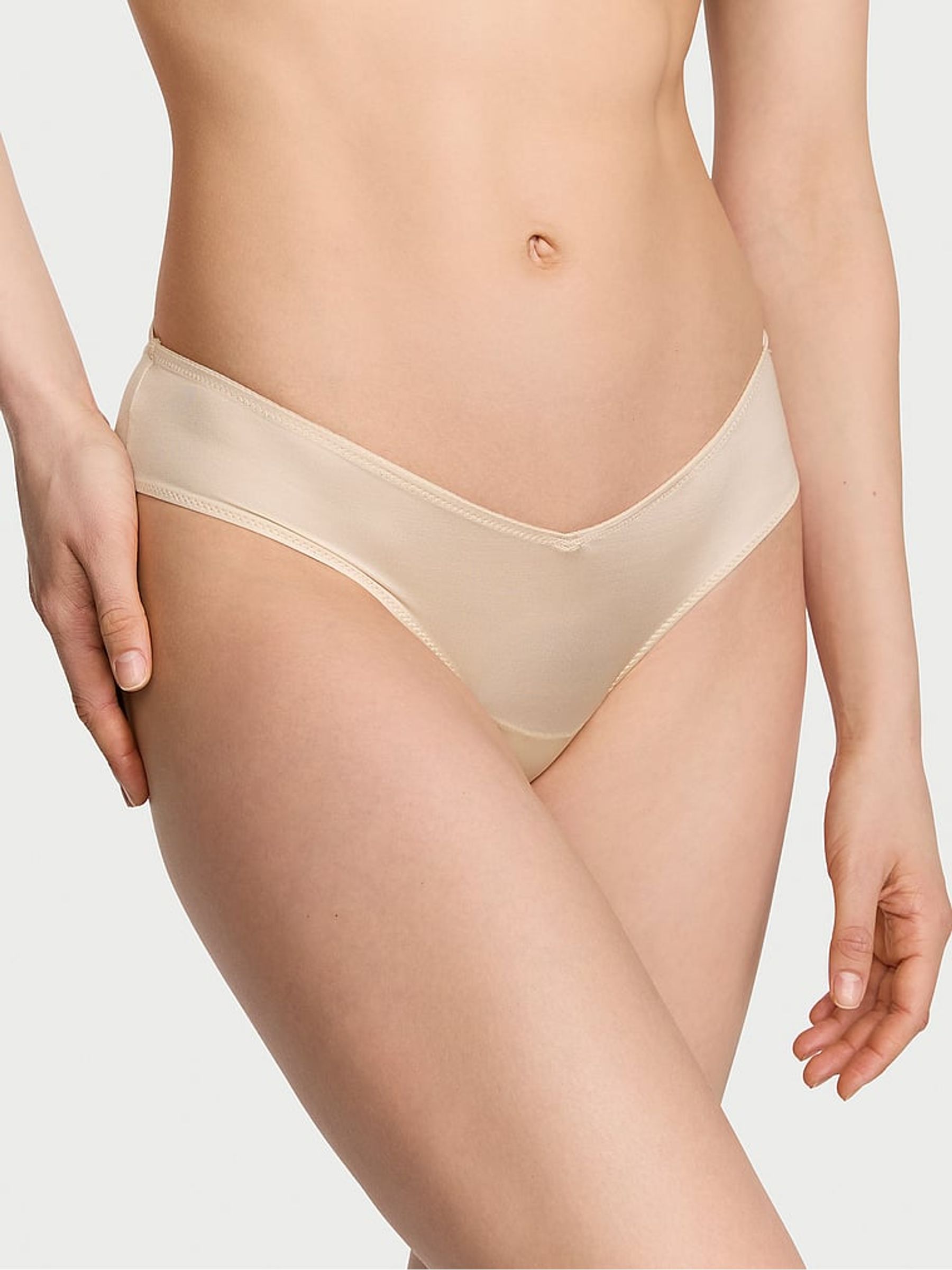 Marzipan Nude Cheeky Knickers - Image 1 of 3