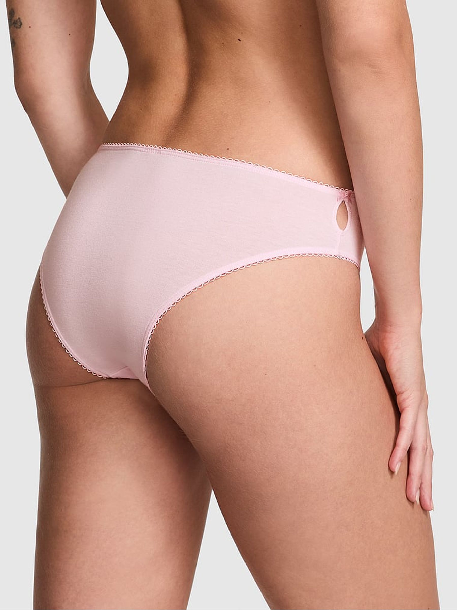 Pink Tulip Cheeky Cotton Knickers - Image 2 of 3