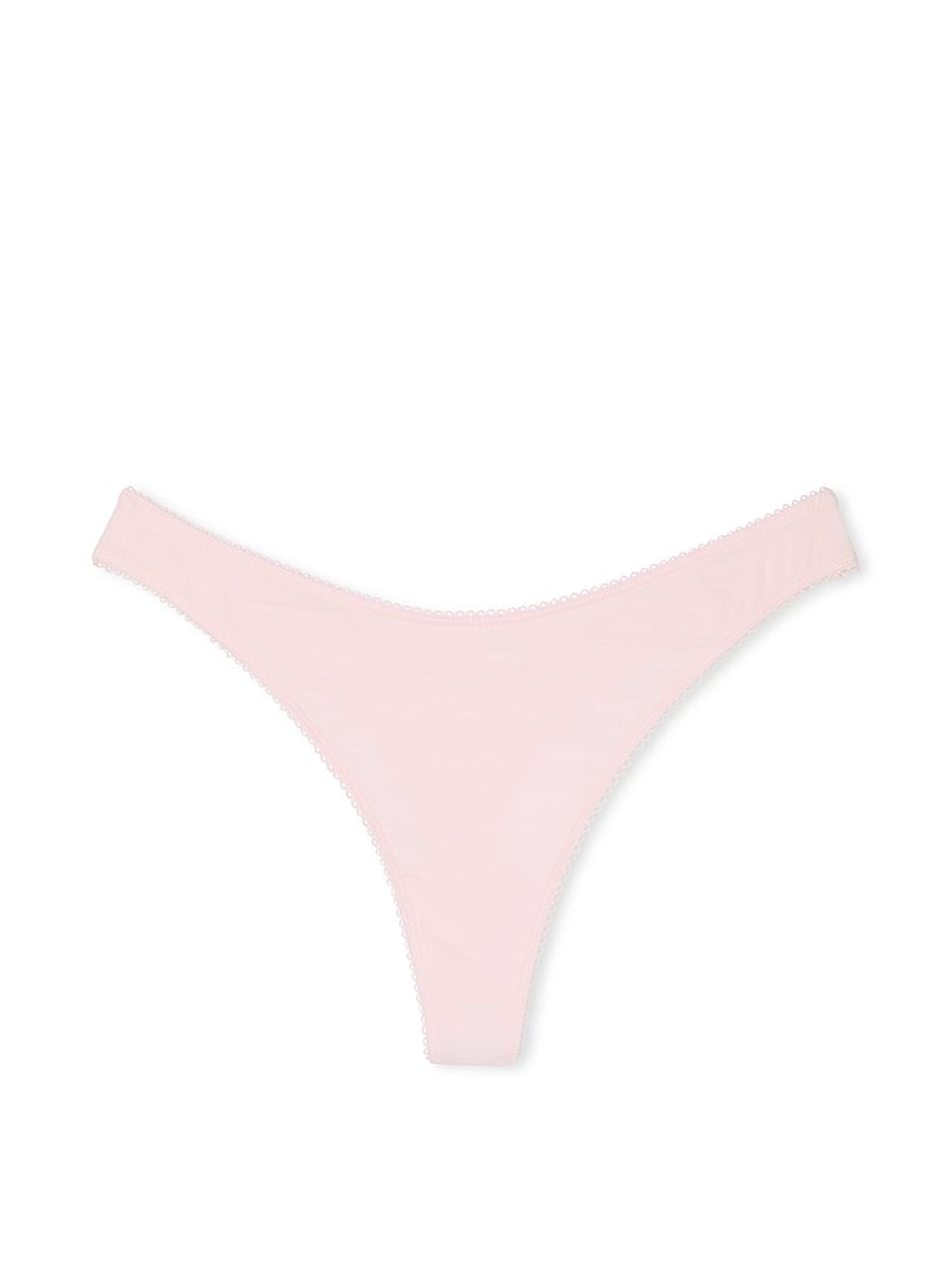 Pink Tulip Thong Cotton Knickers - Image 3 of 3