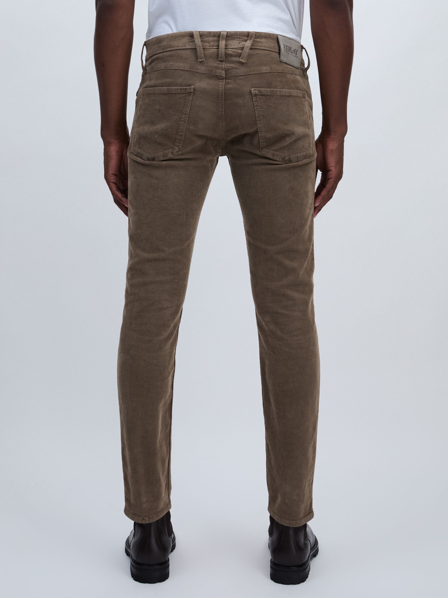 Replay Slim Fit Jeans in Biscuit - Image 5 of 6
