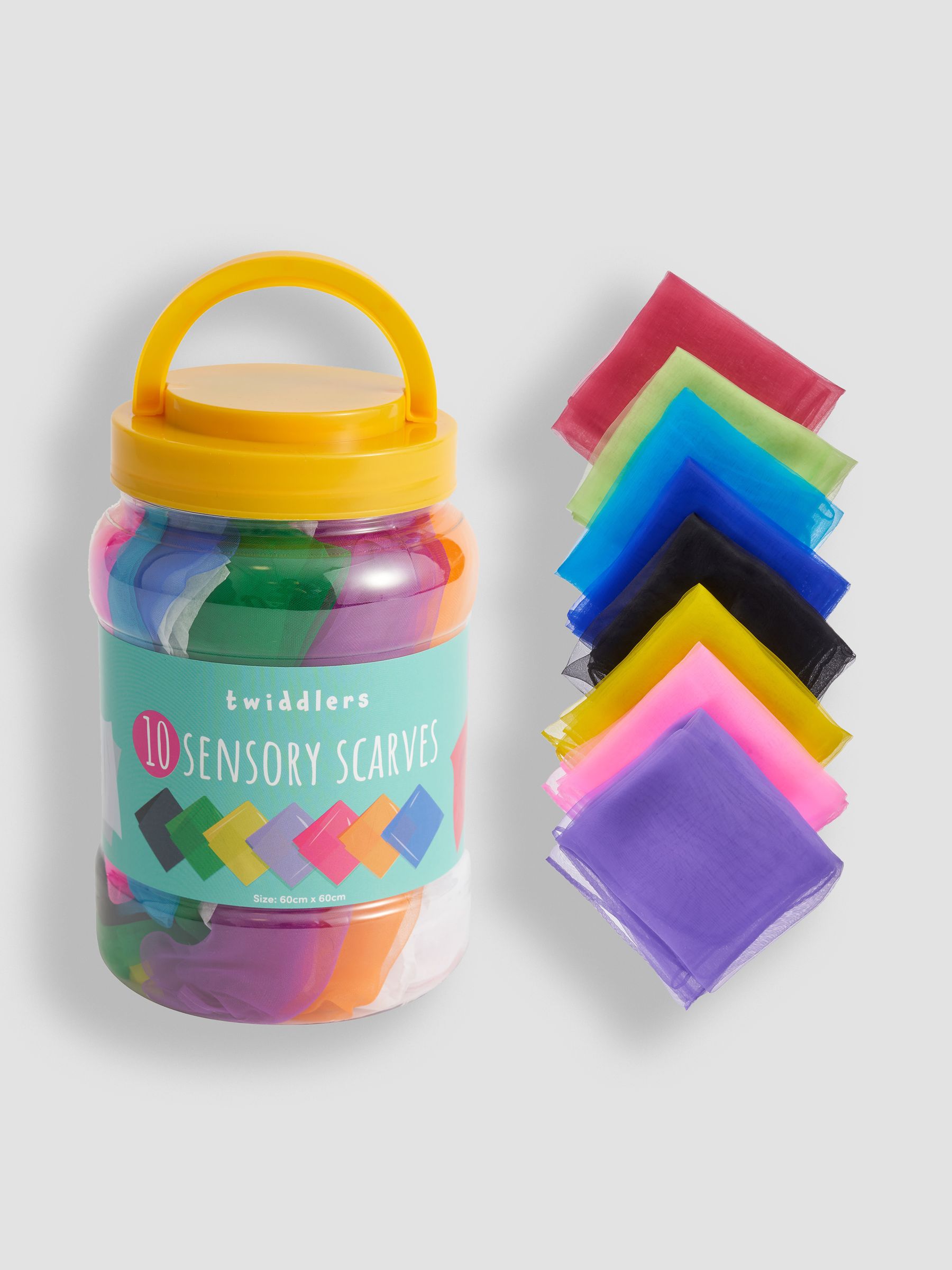 Tub It - 10 Sensory Scarves - Image 2 of 5